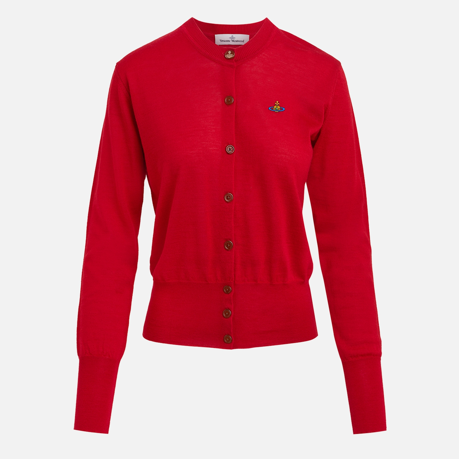 Vivienne Westwood Bea Virgin Wool Cardigan - XS