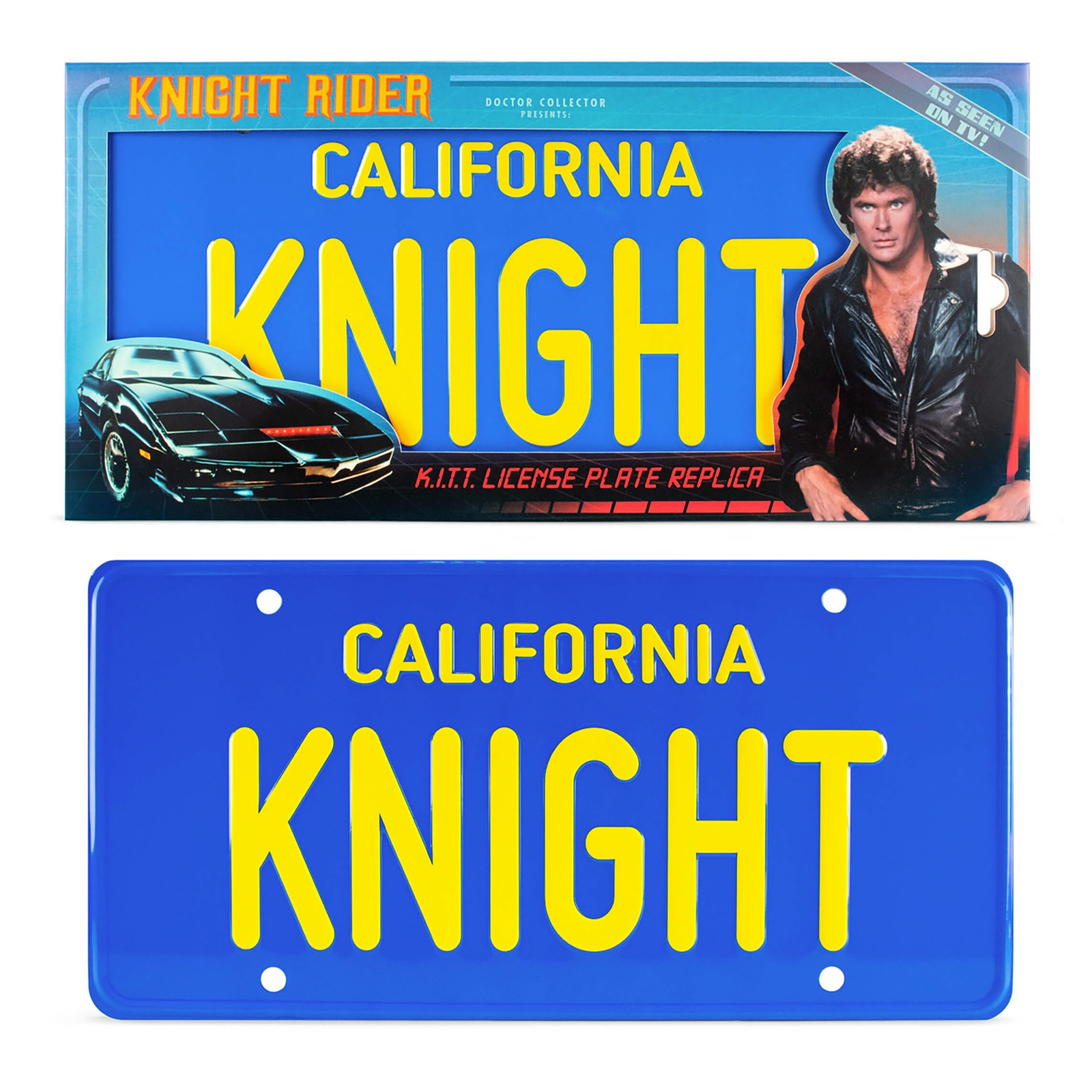 Click to view product details and reviews for Doctor Collector Knight Rider License Plate.