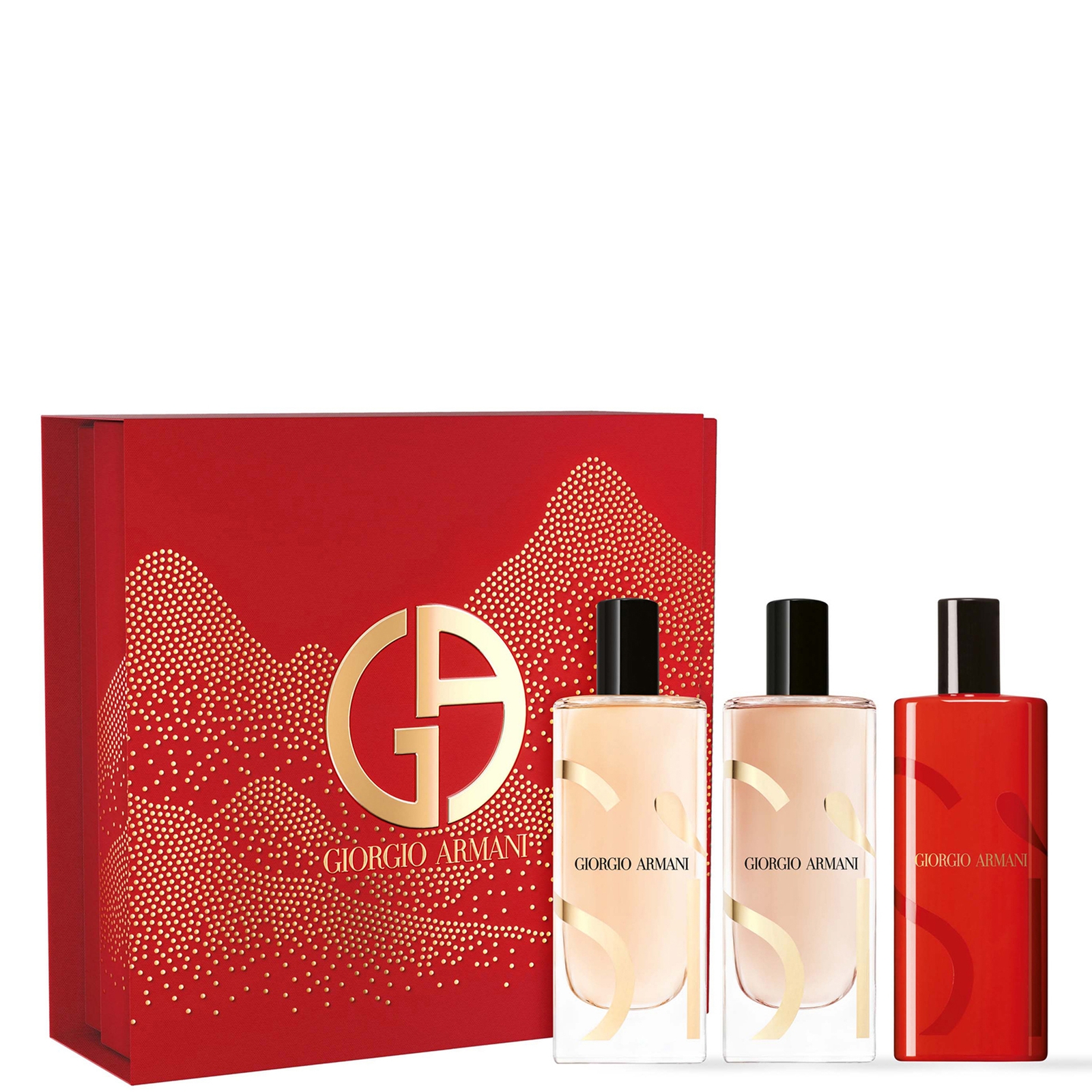 Shop Armani Collezioni Si Eau De Parfum 15ml Trio Gift Set (worth £97.50)