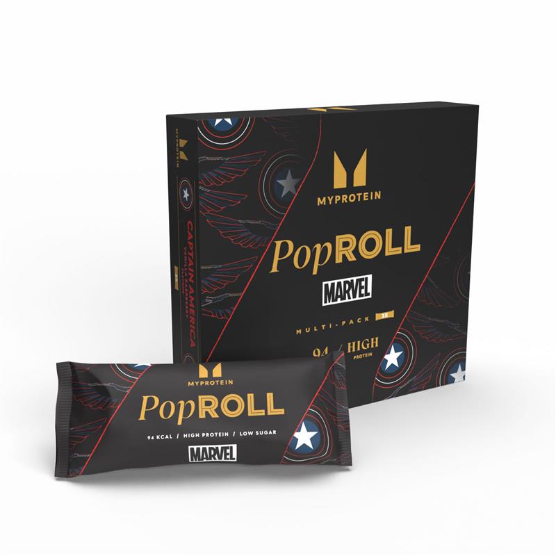 5059883474328 - Pop Rolls - 3 x 27g - Captain America 5059883474328 - Pop Rolls - 3 x 27g - Captain America
