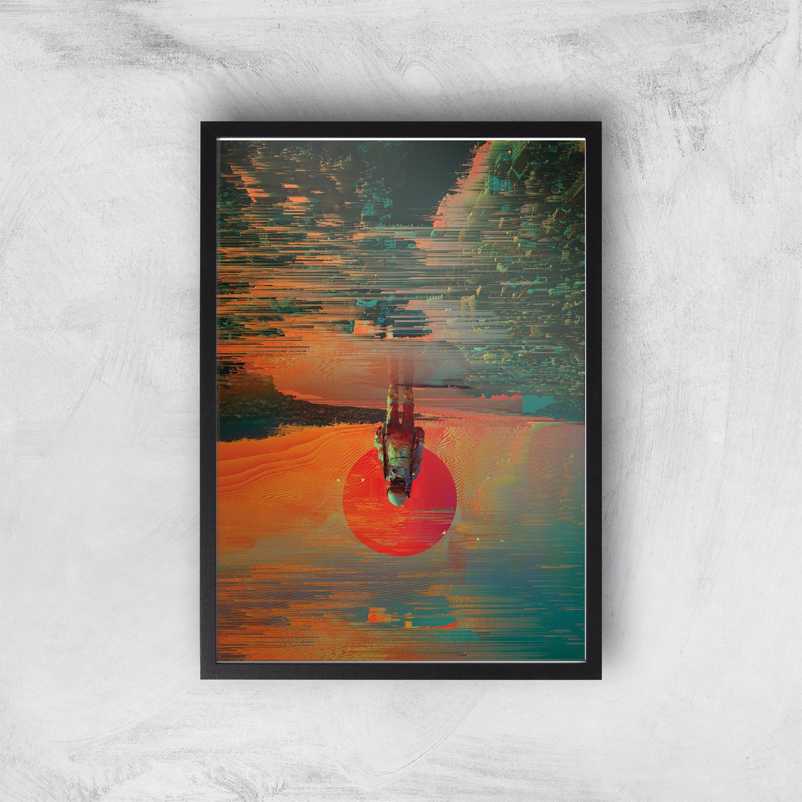Threadless x IWOOT The Blast Giclee Art Print - A2 - Black Frame