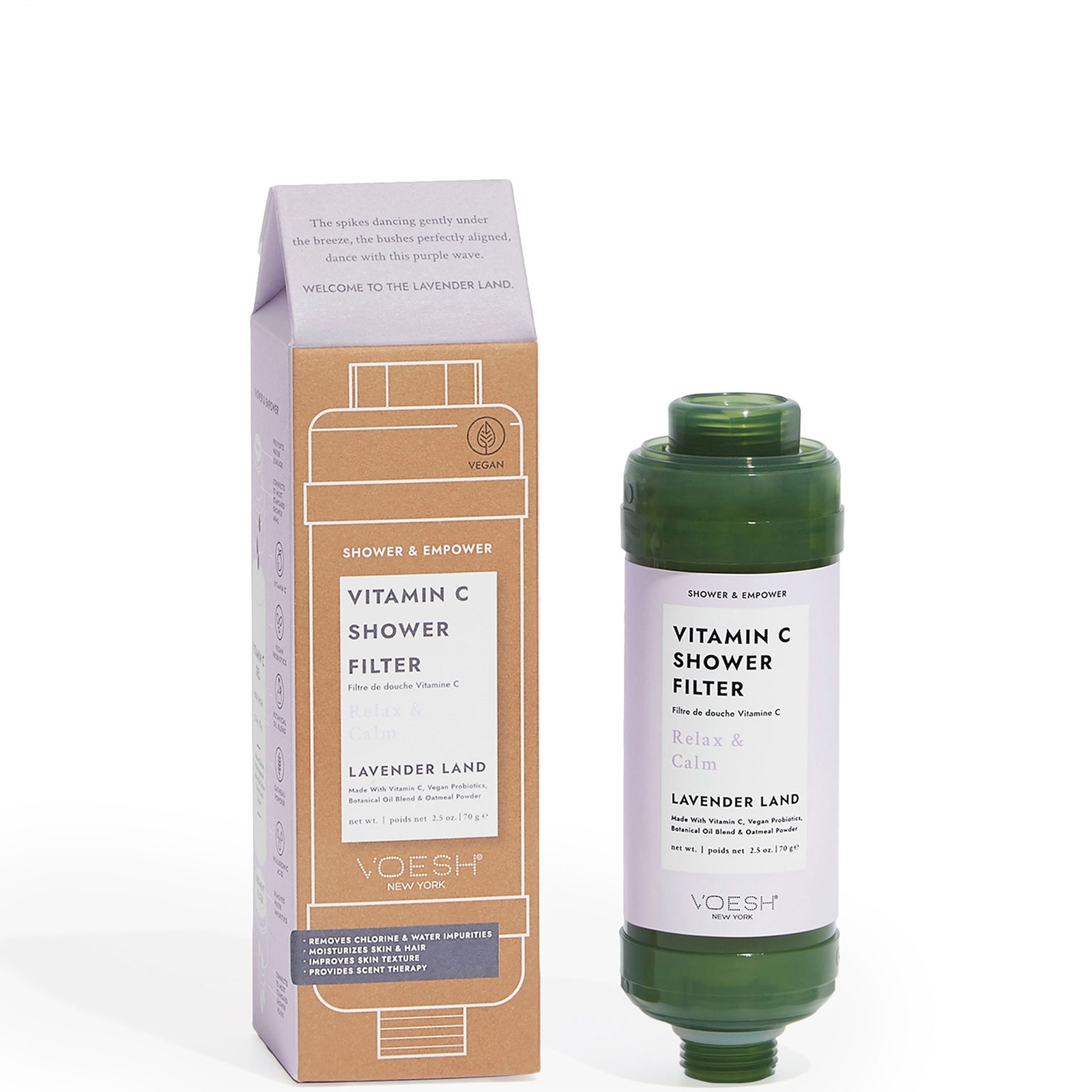 

VOESH Vitamin C Shower Filter 70g - Lavender Land