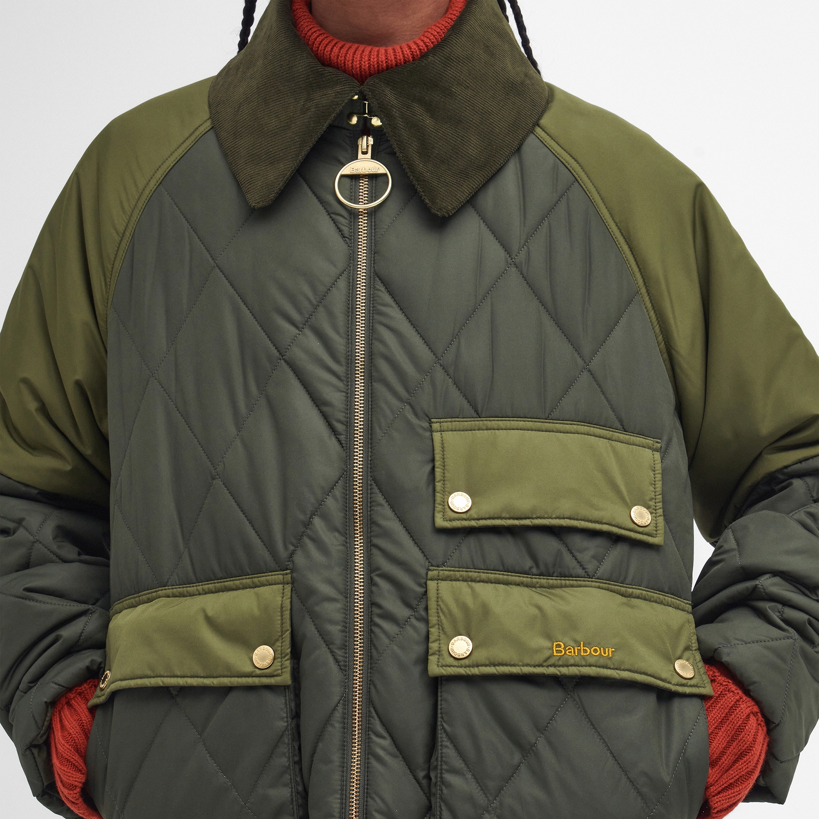 Barbour Milby Quilted Recycled Shell Jacket