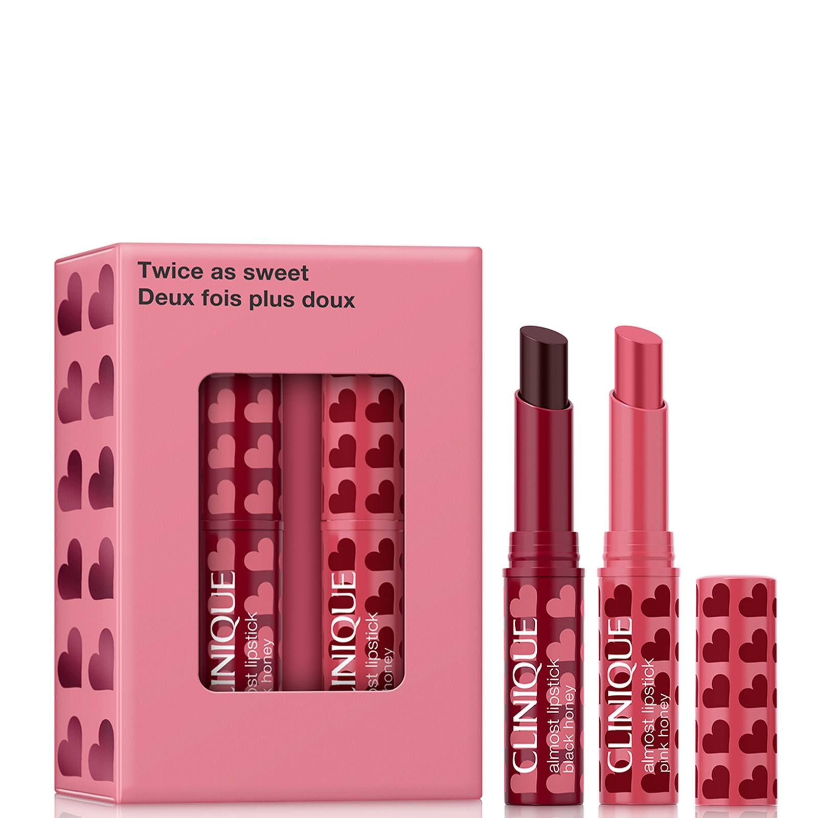 

Clinique Twice As Sweet: Black Honey Lipstick Gift Set
