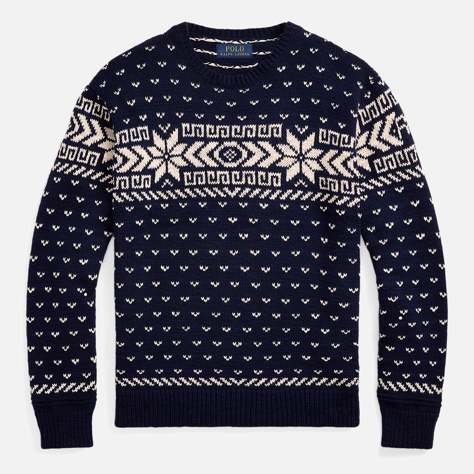 Polo Ralph Lauren Cotton-Blend Fairisle Jumper - S