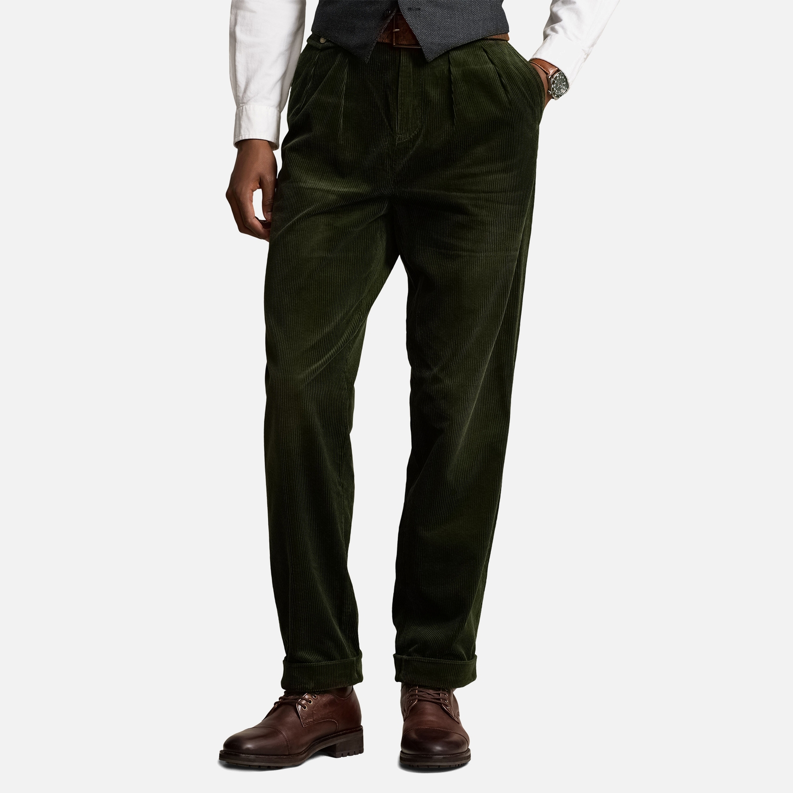 Polo Ralph Lauren Whitman Cotton-Corduroy Trousers - W30/L32