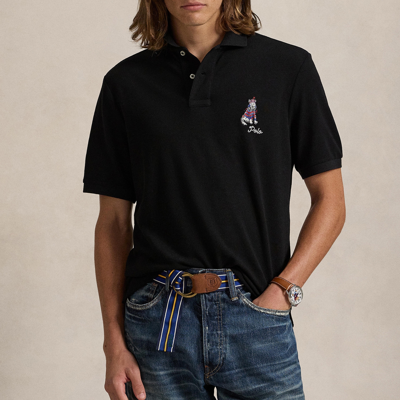 Polo Ralph Lauren Classic Fit Cotton-Piqué Polo Shirt - M