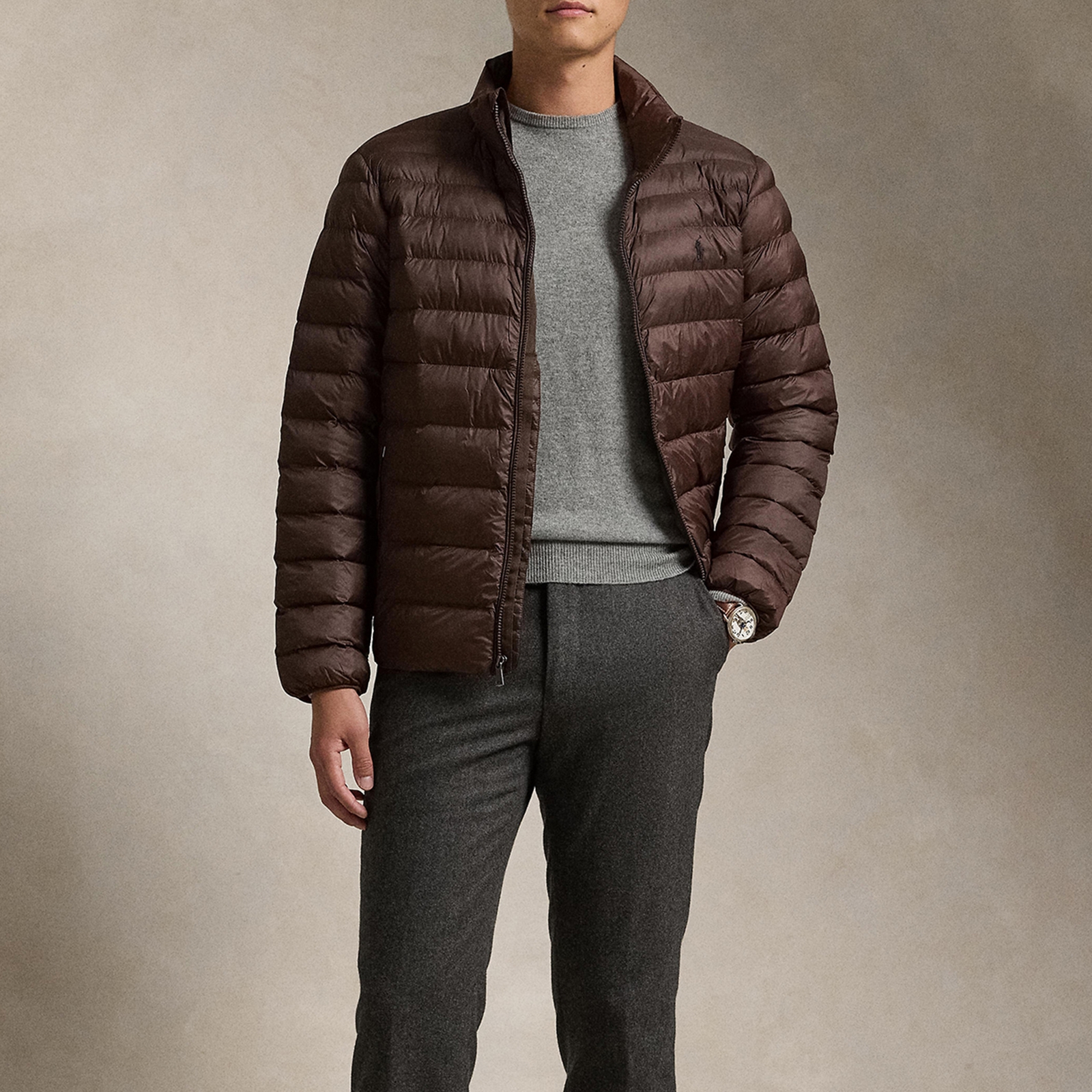 Polo Ralph Lauren Insulated Terra Quilted Nylon Padded Jacket - M