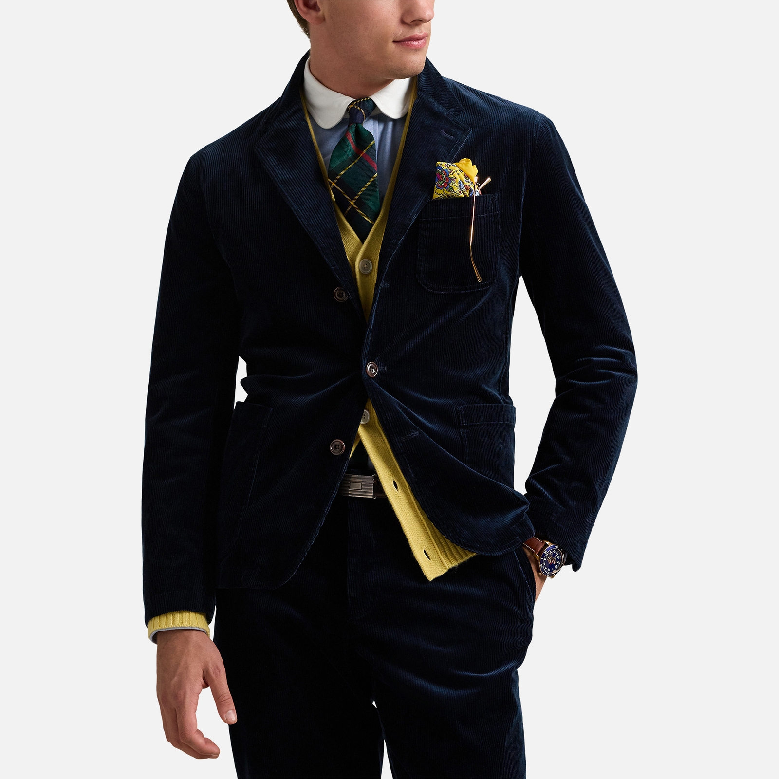 Polo Ralph Lauren Jeremy Cotton-Corduroy Blazer - 40 /L