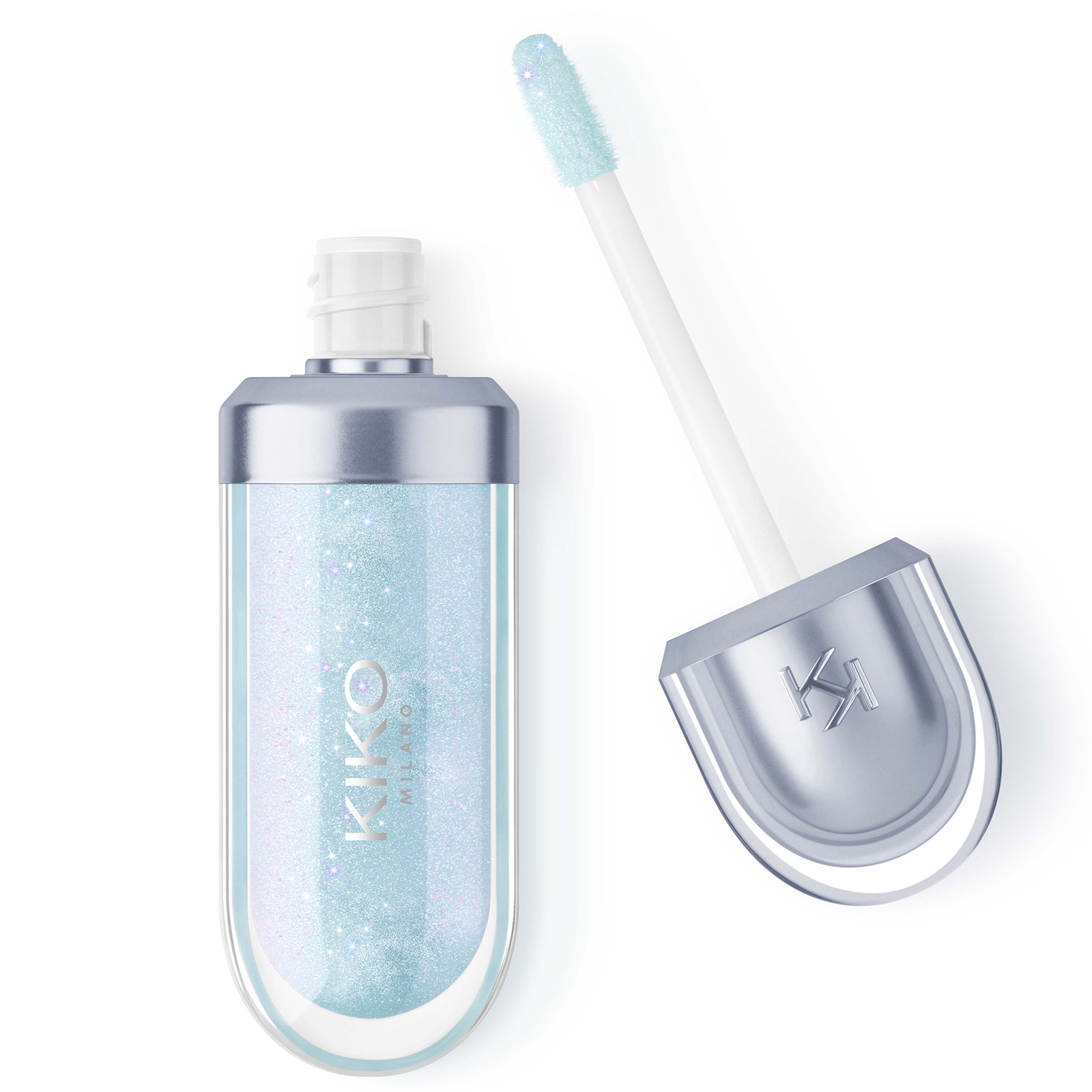 KIKO MILANO LIMITED EDITION 3D HYDRA LIPGLOSS 6.5ML (VARIOUS SHADES) - 51 FROZEN LIGHT BLUE