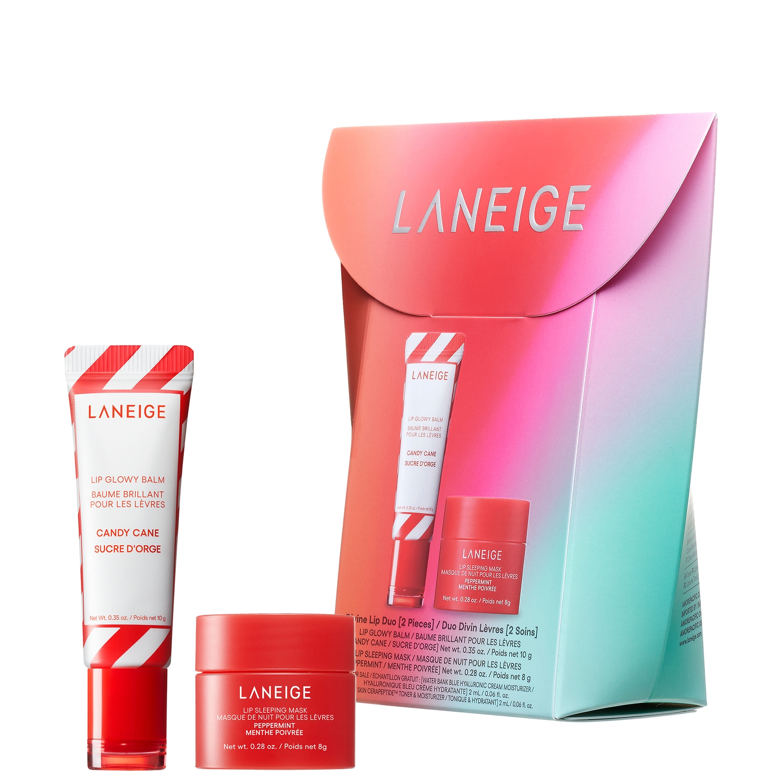 Laneige Divine Lip Duo Set (Worth £25.90 Saving 15%)