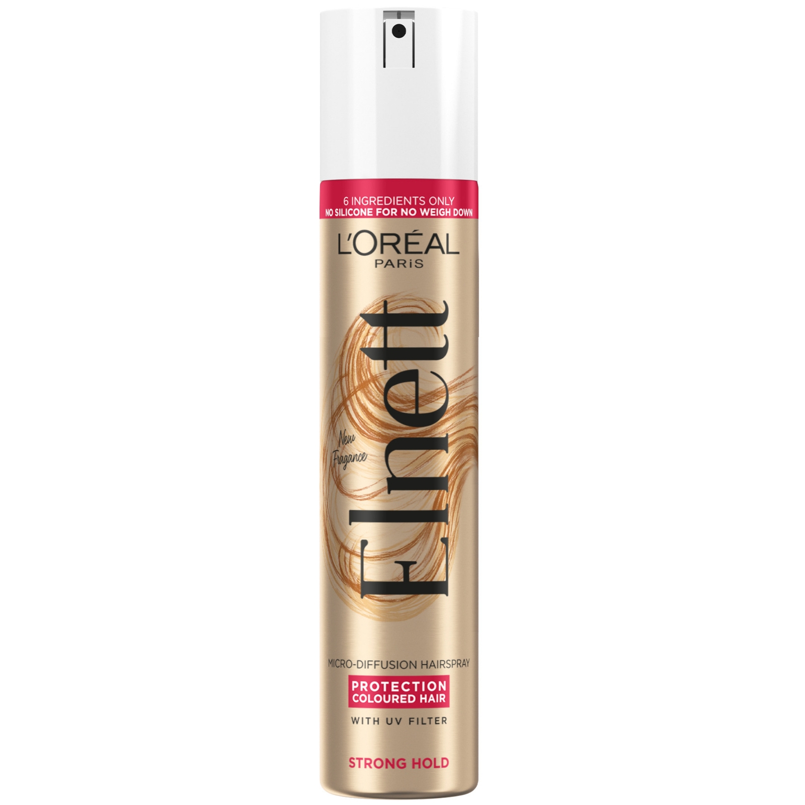 L'oréal Paris Elnett Hair Spray For Coloured Hair Uv 200ml