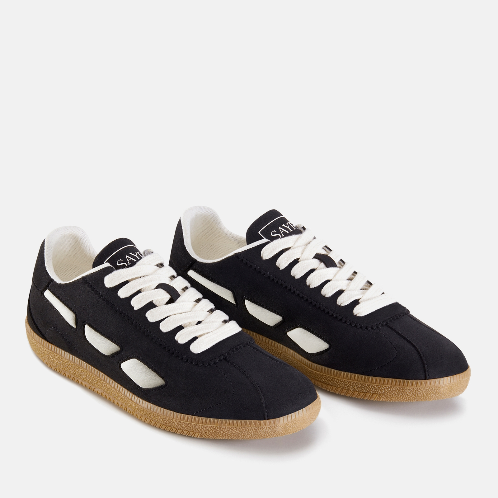 Saye Men’s M’70 Dart Trainers – Black