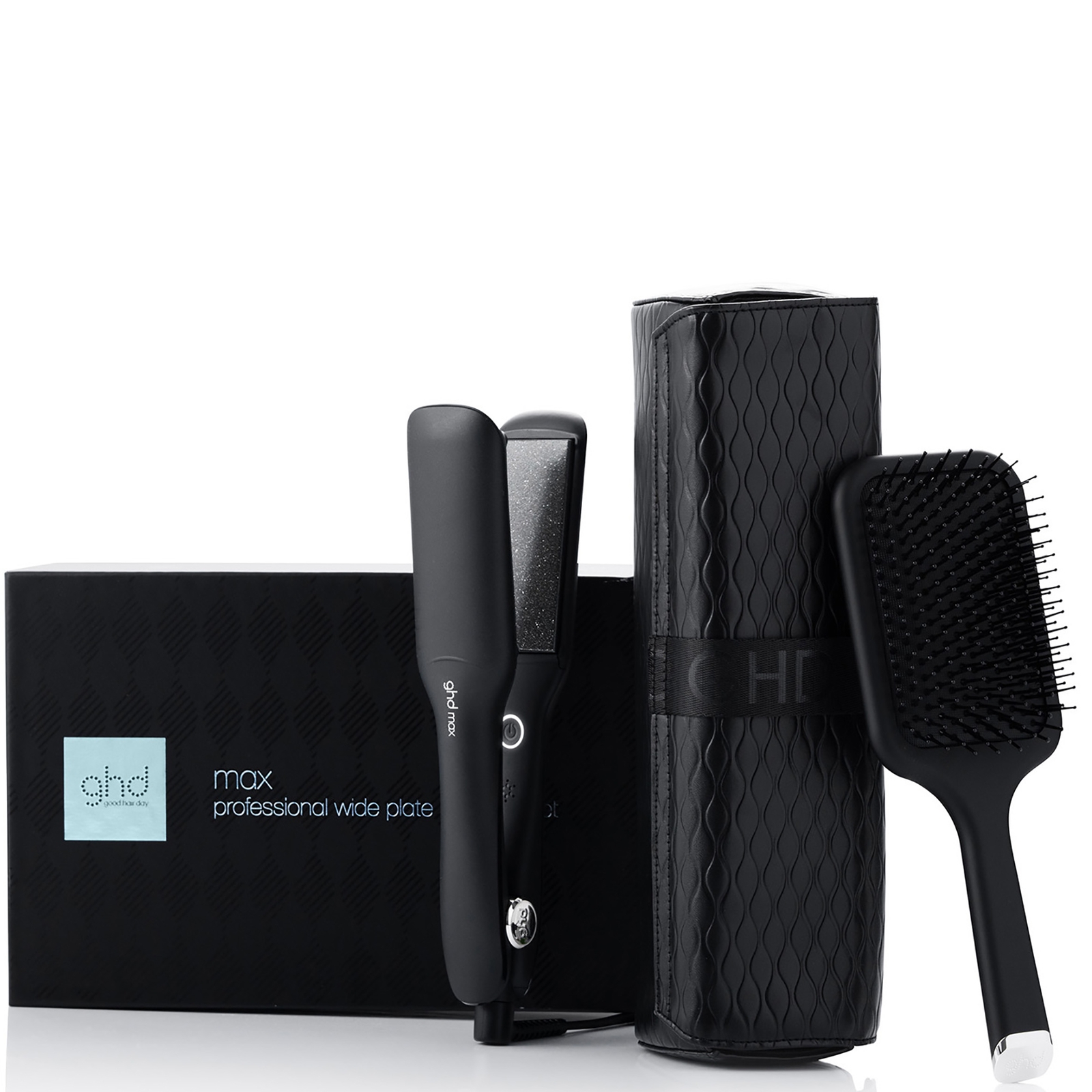 

ghd Max Gift Set with Wide Plate Hair Straightener