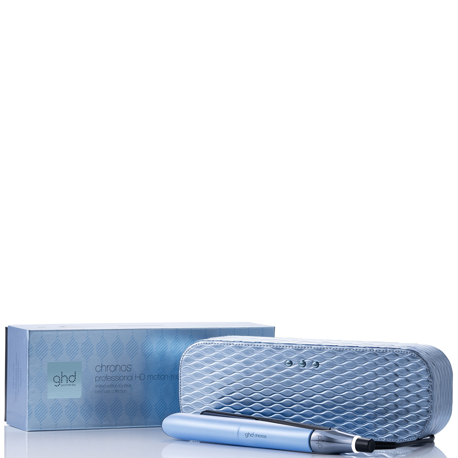 

ghd Chronos Limited-Edition Gift Set with Hair Straightener in Icy Blue