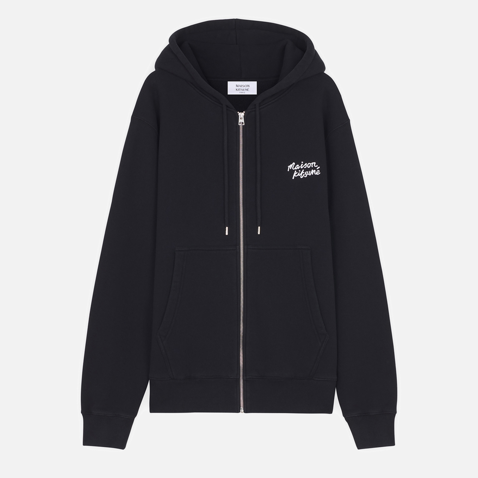 Maison Kitsuné Handwriting Comfort Cotton-Jersey Hoodie - M