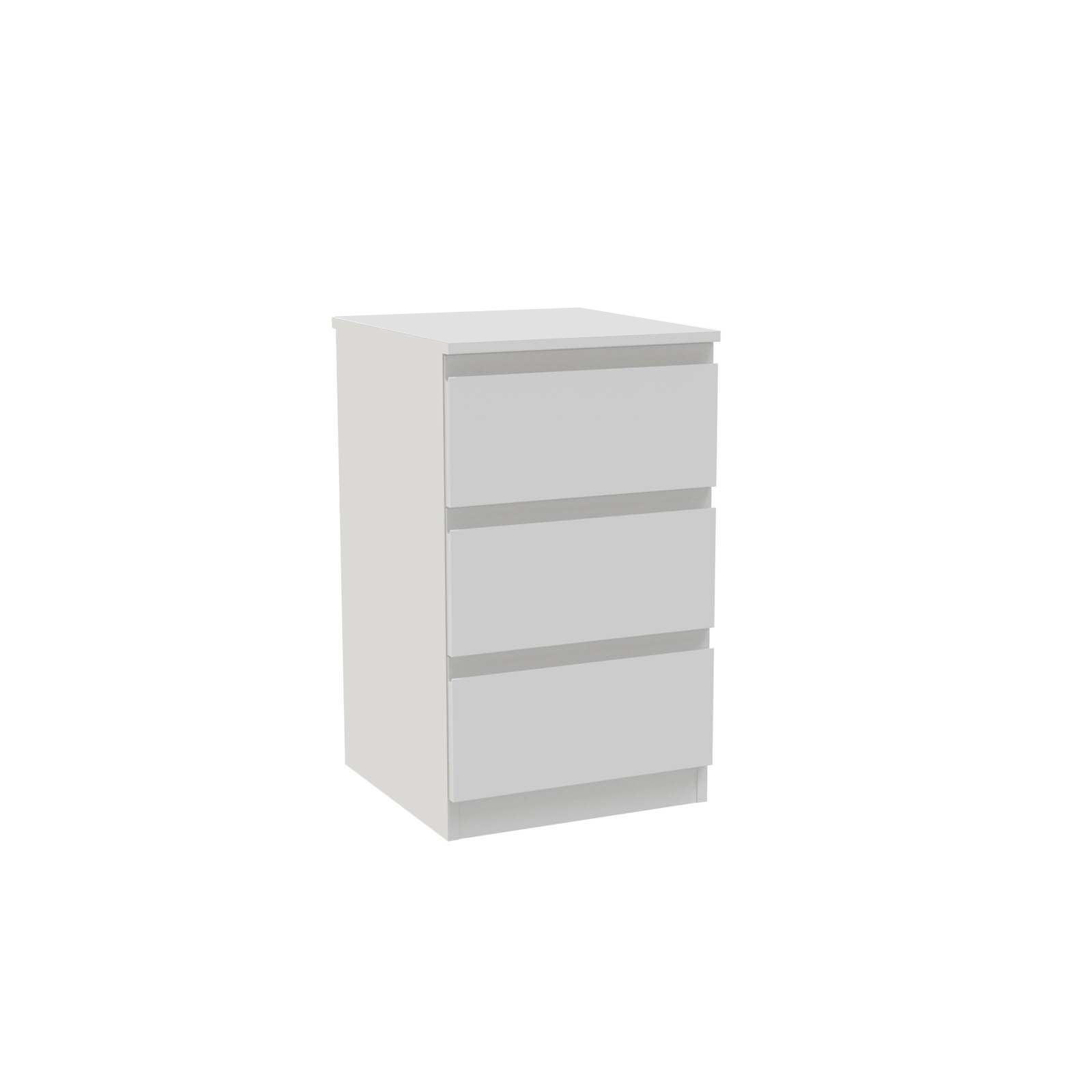 House Beautiful Escape Narrow Chest of Drawers - Matt Grey Handleless (W)450mm x (H)756mm thumbnail