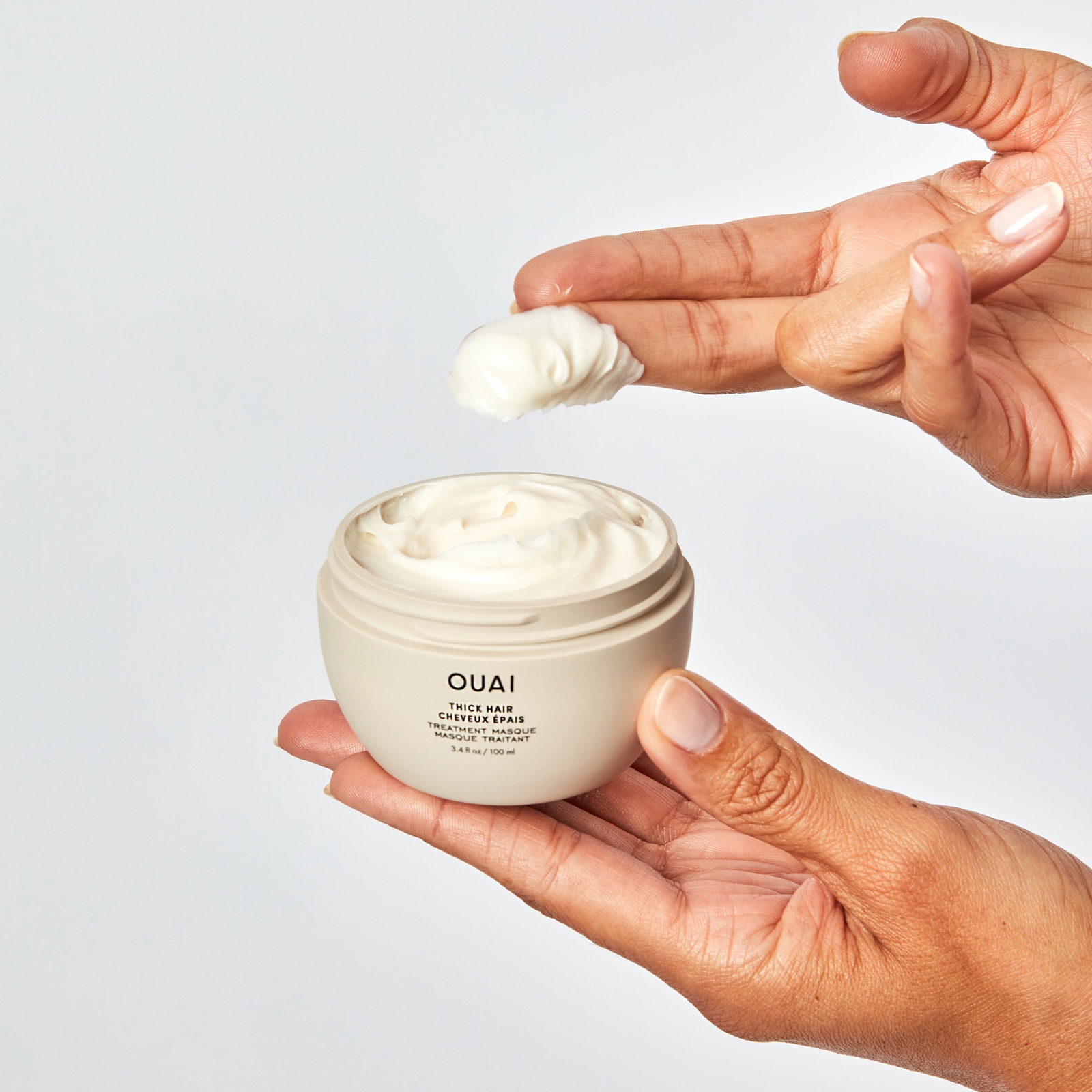 Thumbnail - OUAI Thick Hair Treatment Masque Travel Size 100ml