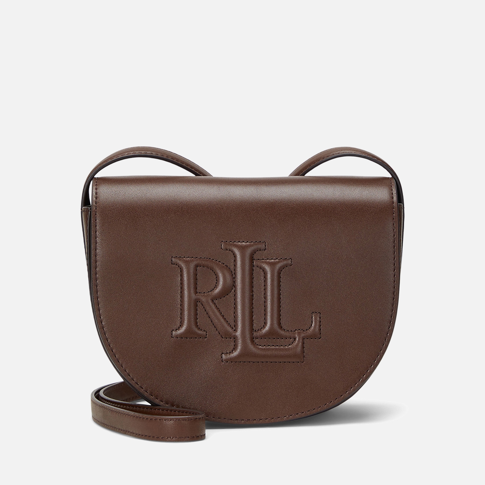 Lauren Ralph Lauren Women's Witley Medium Cross Body Bag - Dark Mahogany
