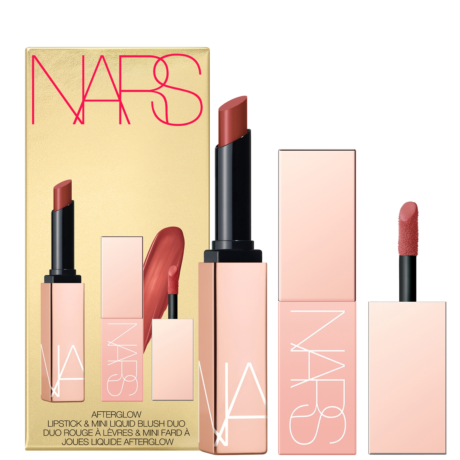 

NARS Afterglow Lipstick and Mini Liquid Blush Duo