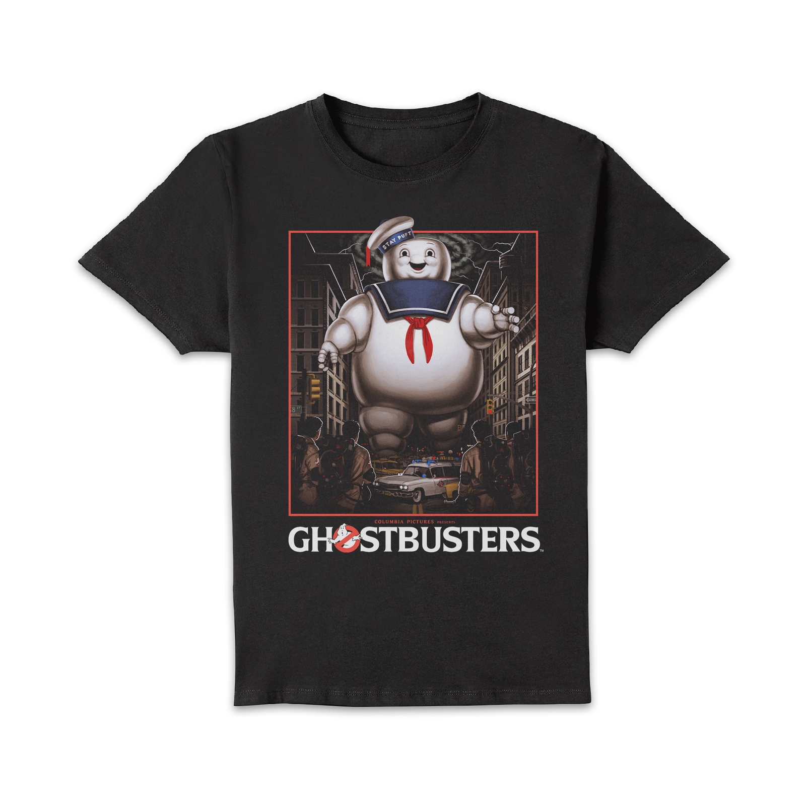 Ghostbusters Marshmallow Man Unisex T-Shirt - Black - S