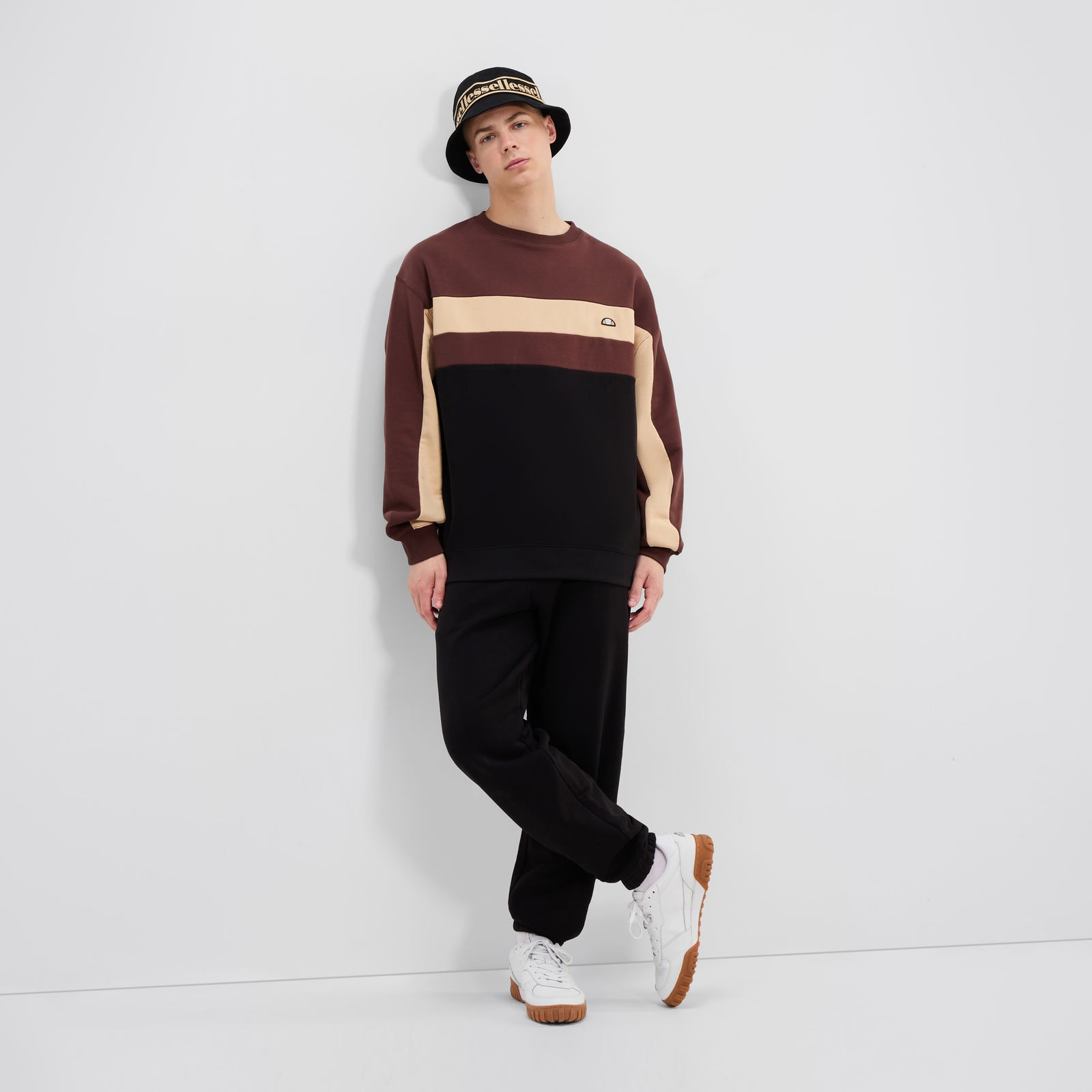 Men's Andora Sweatshirt Brown/Black