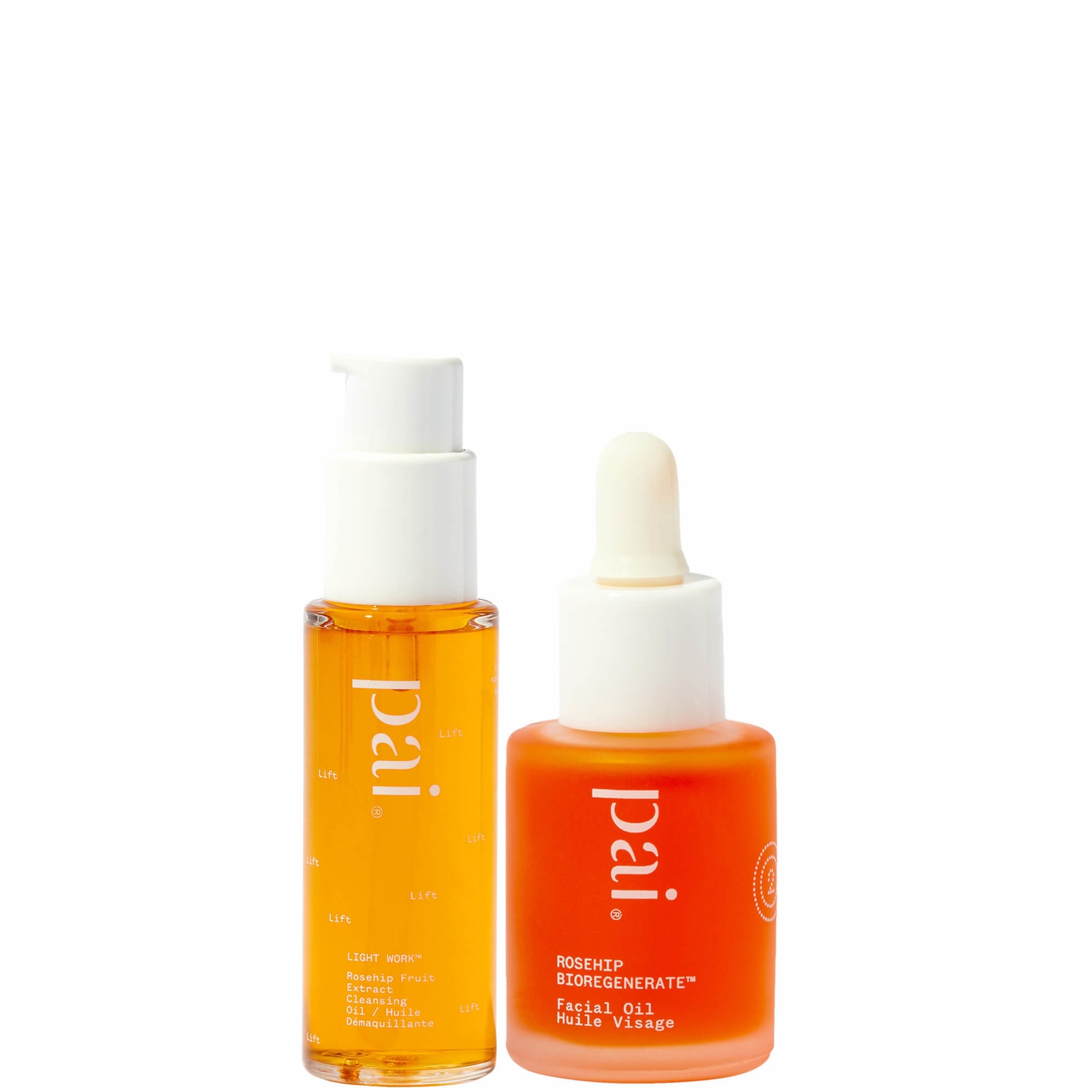 

Pai Skincare Rosehip Bioregenerate Oil 10ml and Light Work Rosehip Cleansing Oil 28ml Duo