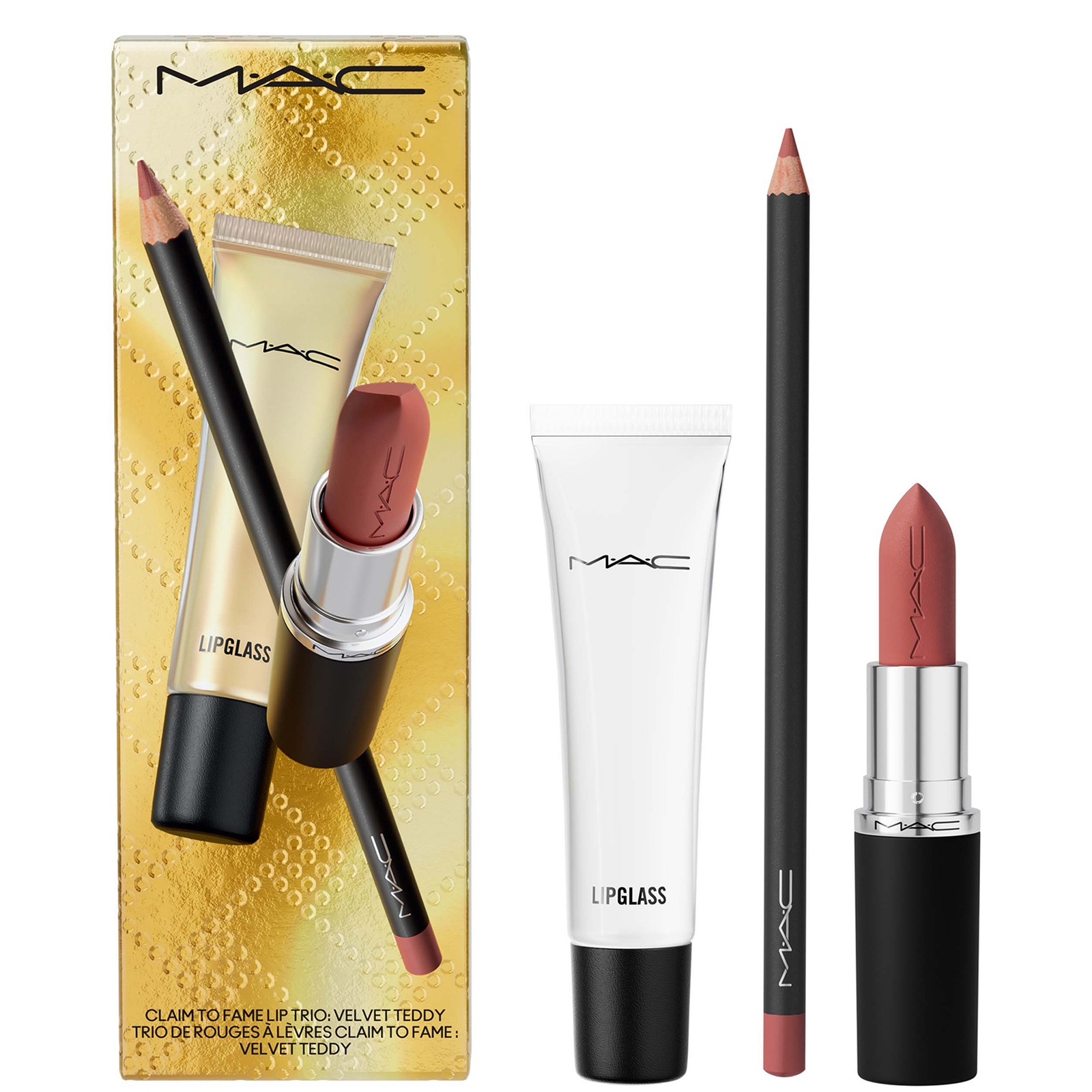 

MAC Claim To Fame Lip Trio - Velvet Teddy