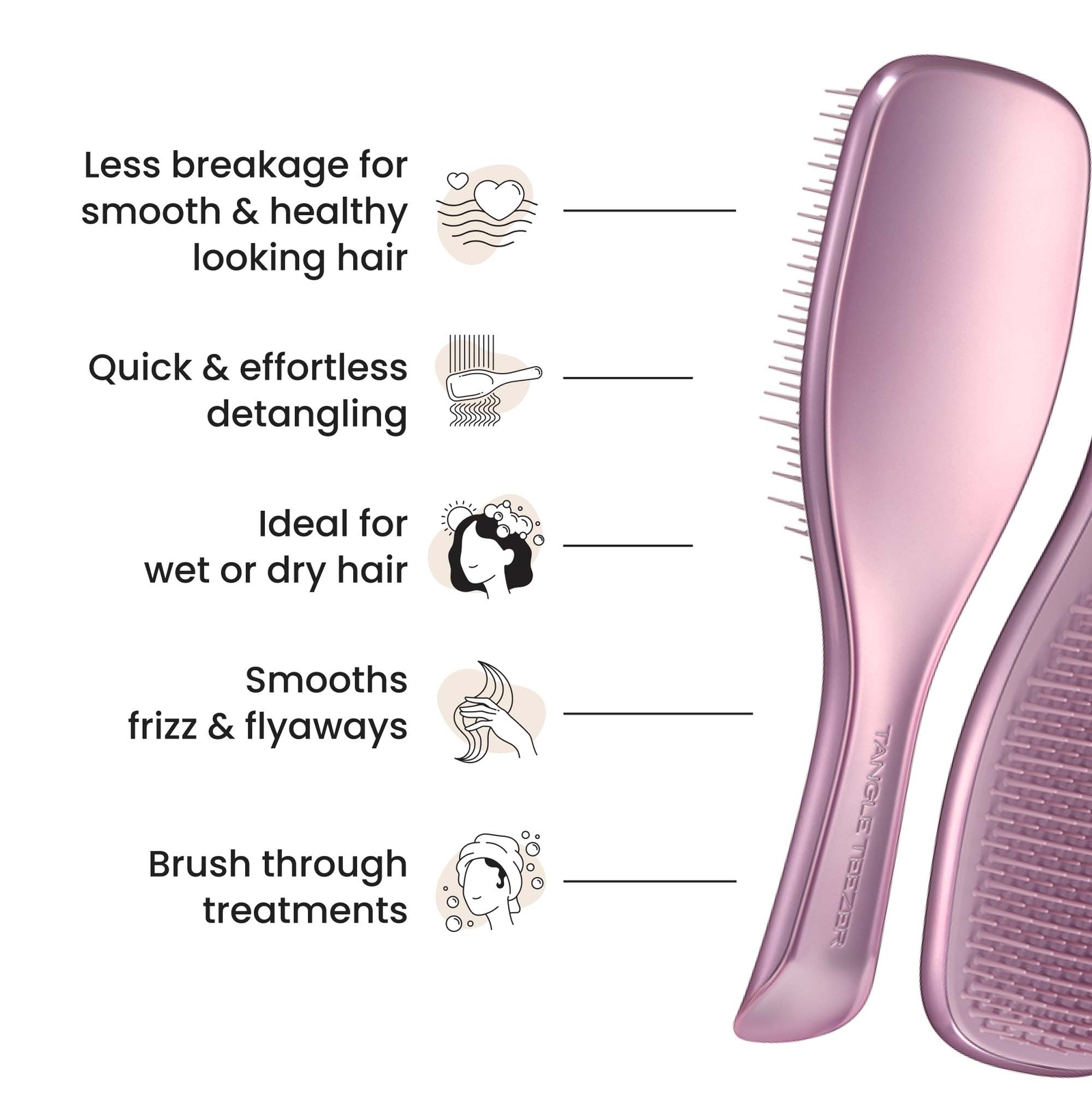 Thumbnail - Tangle Teezer The Ultimate Detangler - Mauve Copper