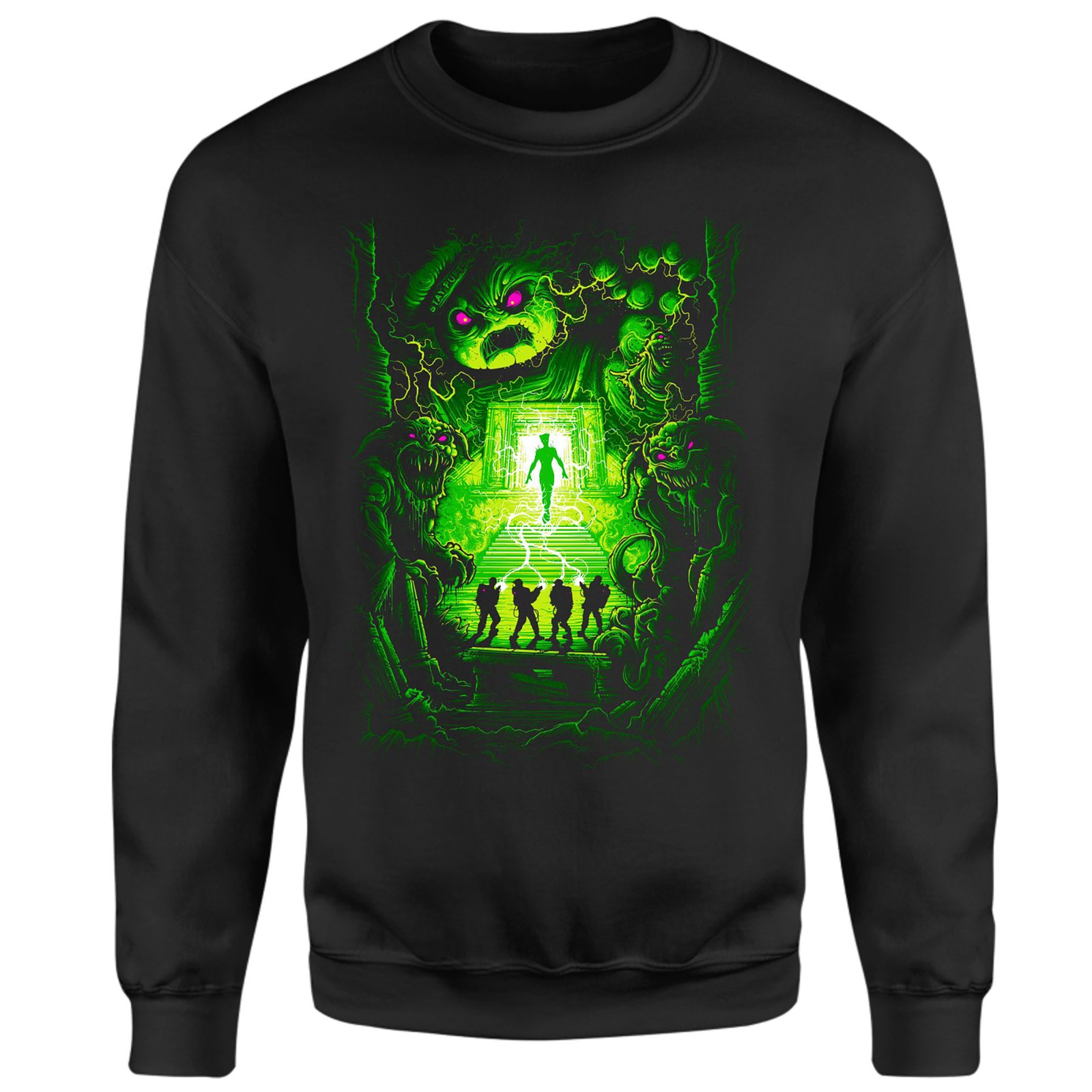 Ghostbusters Don't Cross The Streams Sweatshirt - Black - S - Black