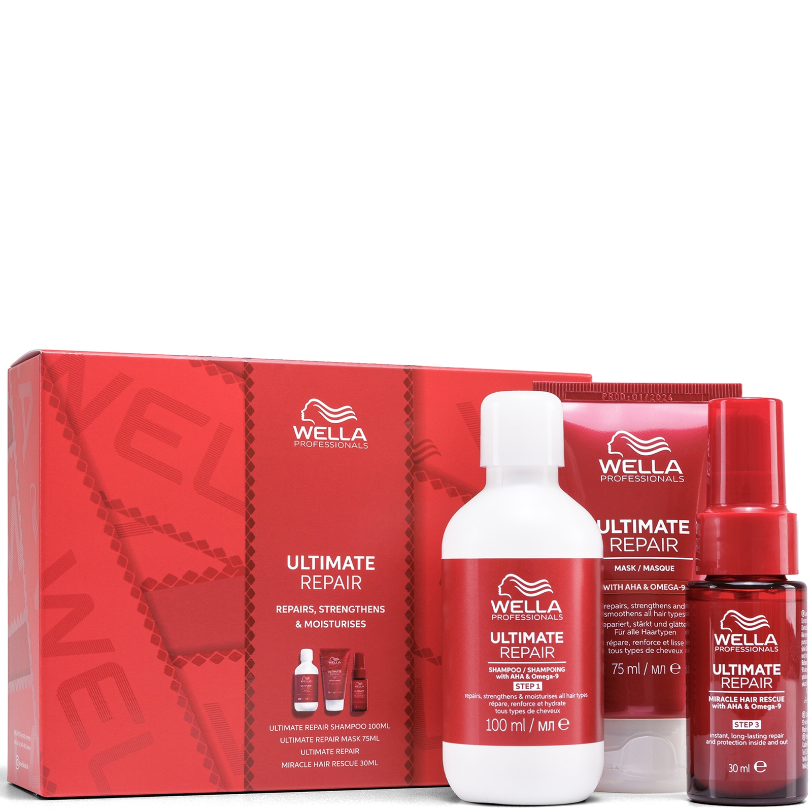 

Wella Professionals Ultimate Repair, Rituals Travel Gift Set