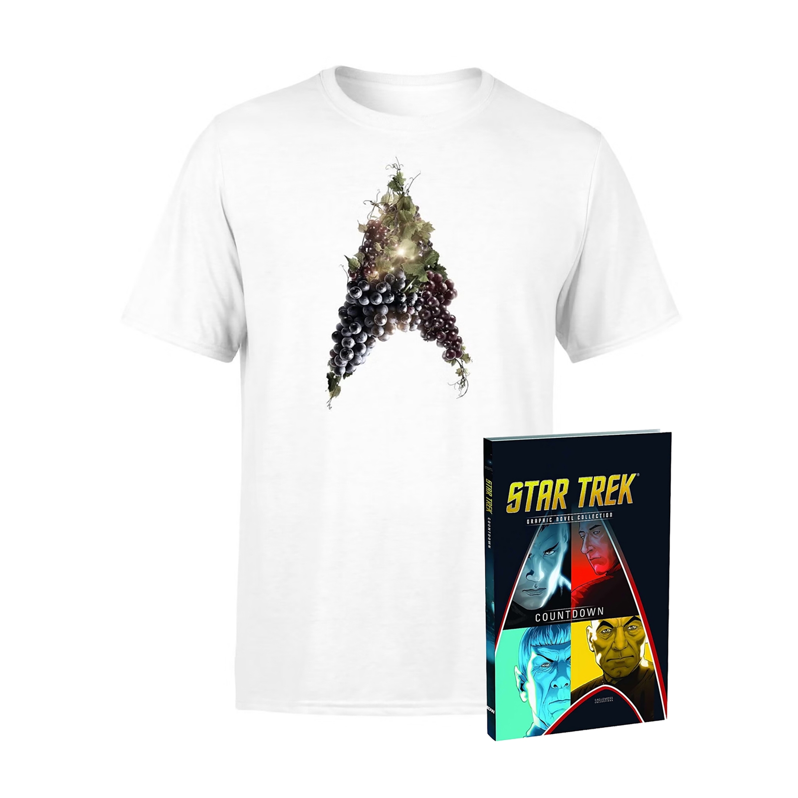 Star Trek Countdown Graphic Novel & T-Shirt Bundle - S