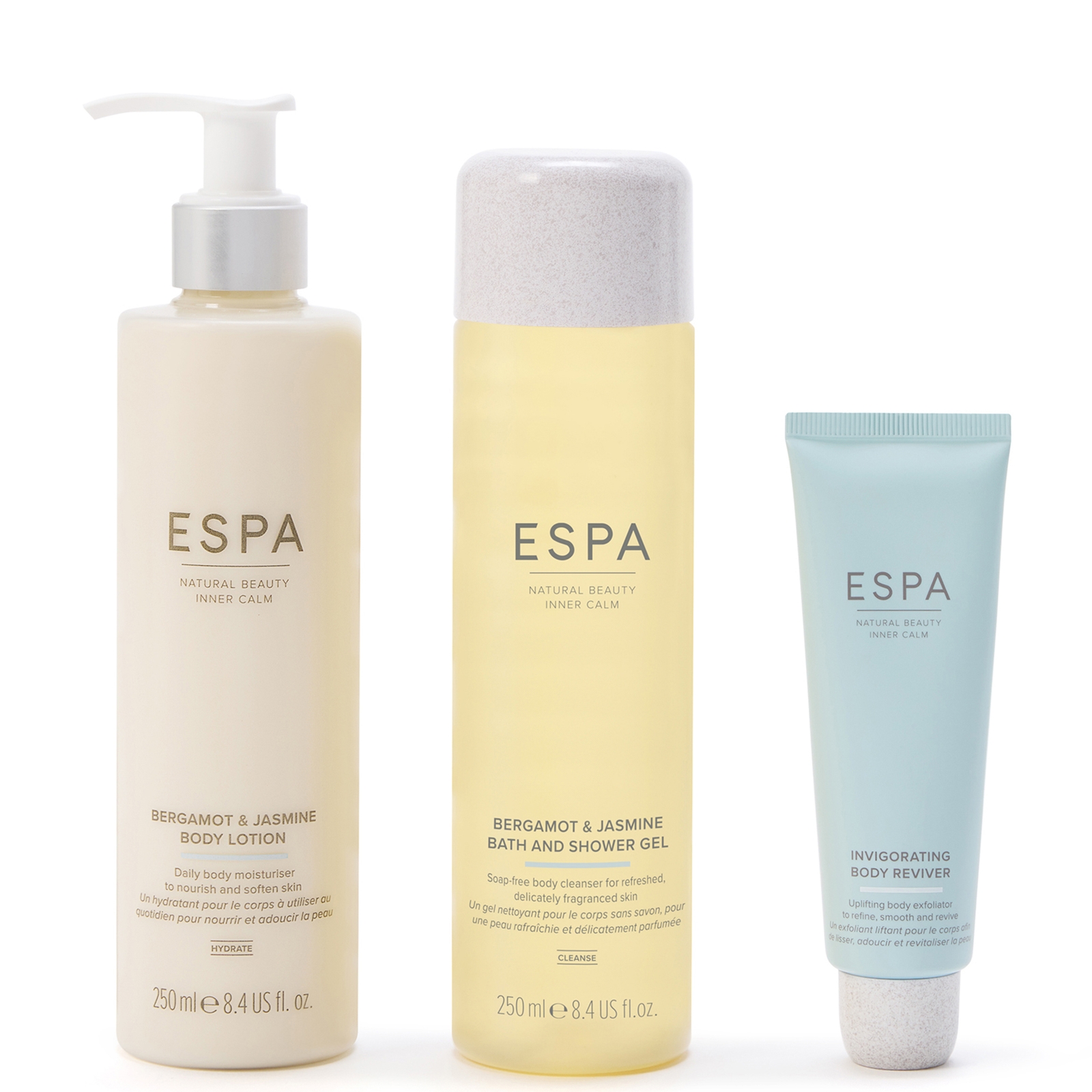 Espa Bergamot & Jasmine Collection