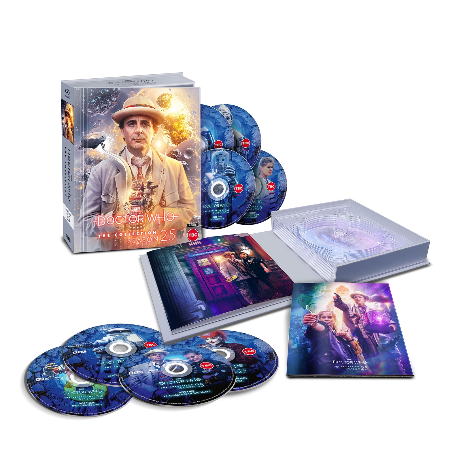 Click to view product details and reviews for Doctor Who The Collection Season 25 Limited Edition Blu Ray.