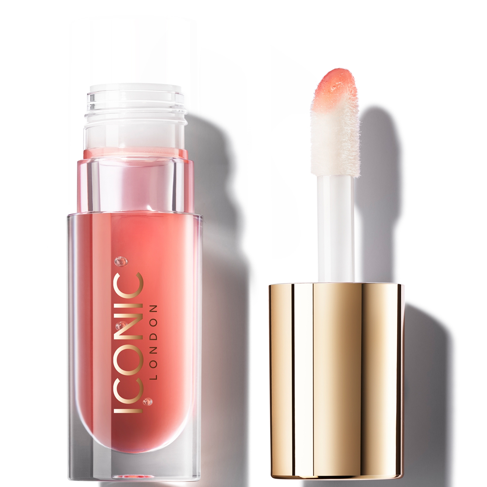 Iconic London Lustre Lip Oil 6ml (various Shades) - She's A Peach In She's A Peach