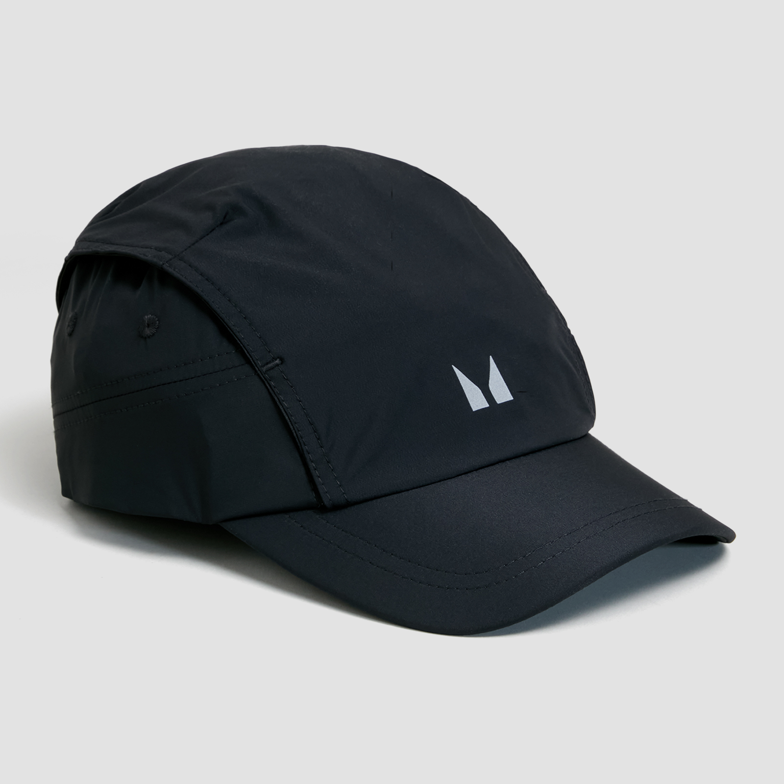 MP Woven Running Vented Cap - Black