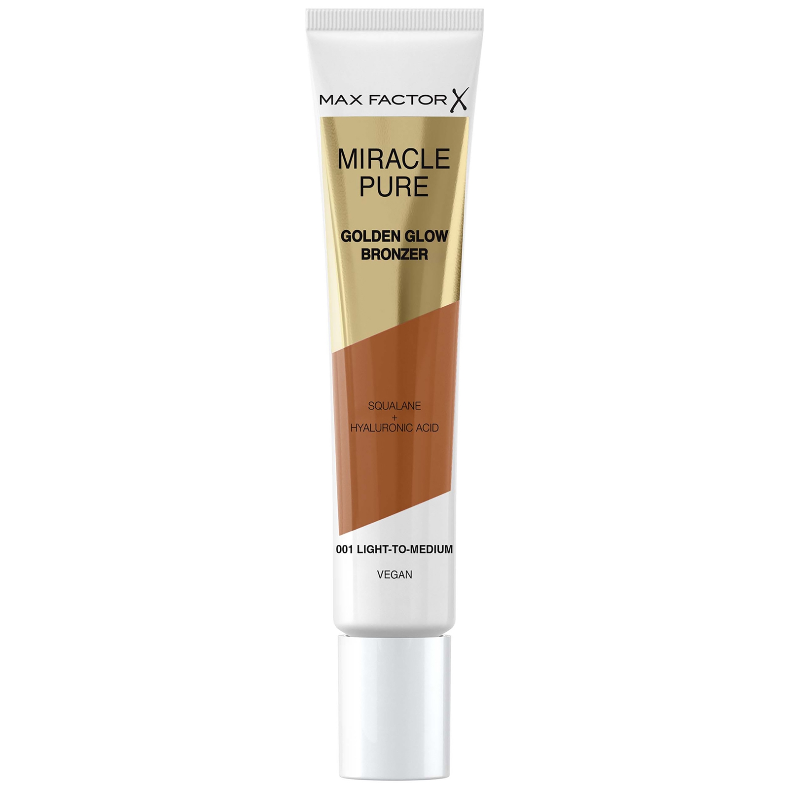 Max Factor Miracle Pure Golden Glow Bronzer 15ml (various Shades) - 001 Light To Medium In 001 Light To Medium