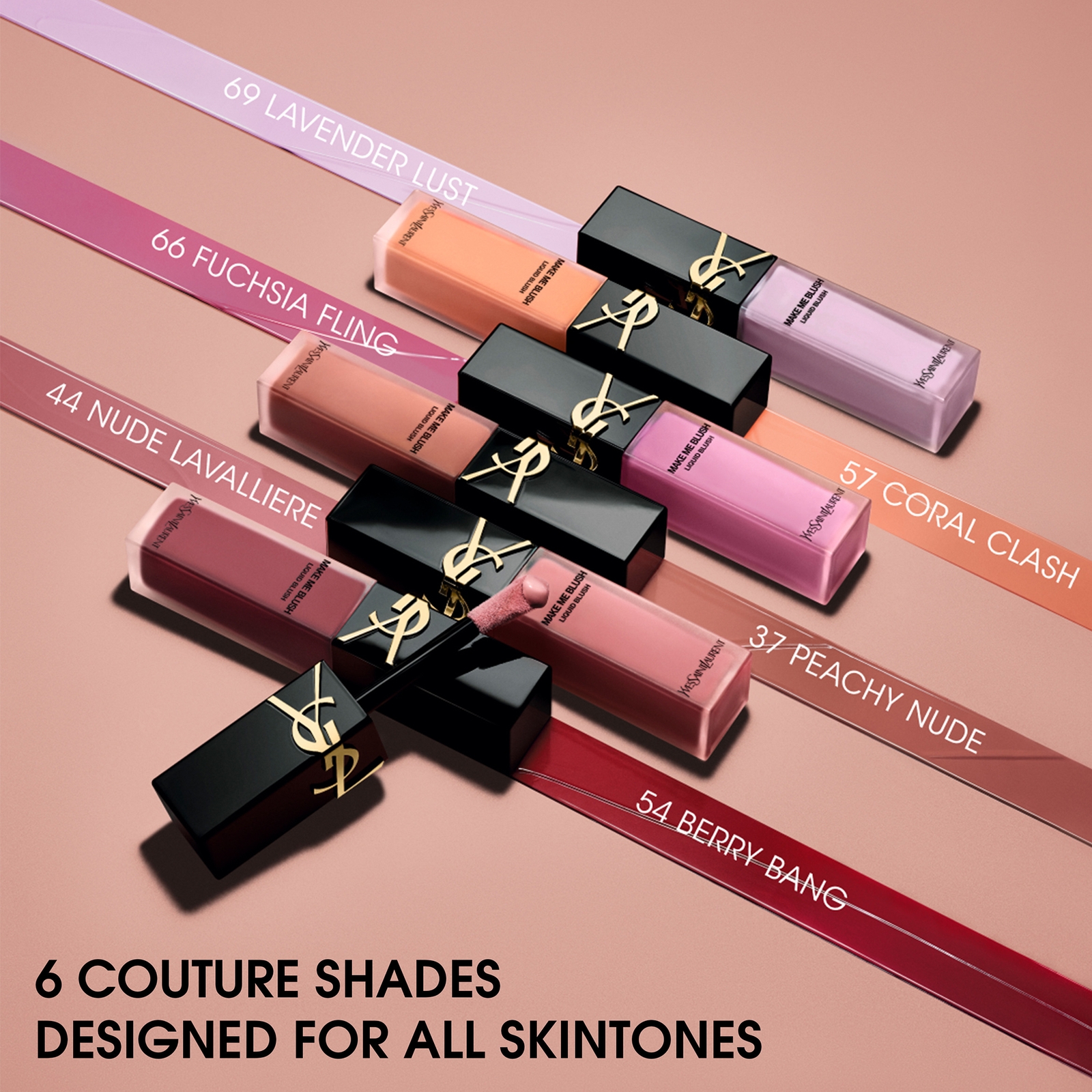Thumbnail - Yves Saint Laurent Liquid Blush 15ml (Various Shades) - Coral Clash