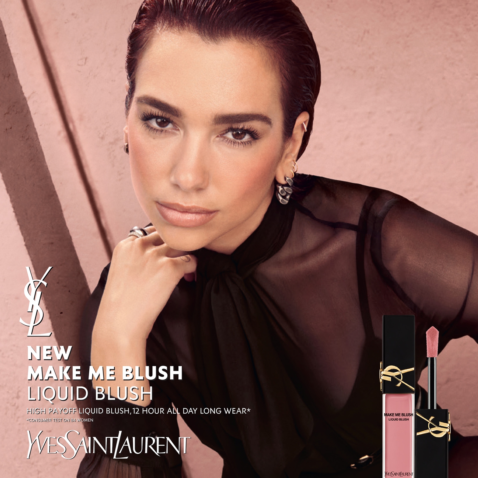 Thumbnail - Yves Saint Laurent Liquid Blush 15ml (Various Shades) - Coral Clash