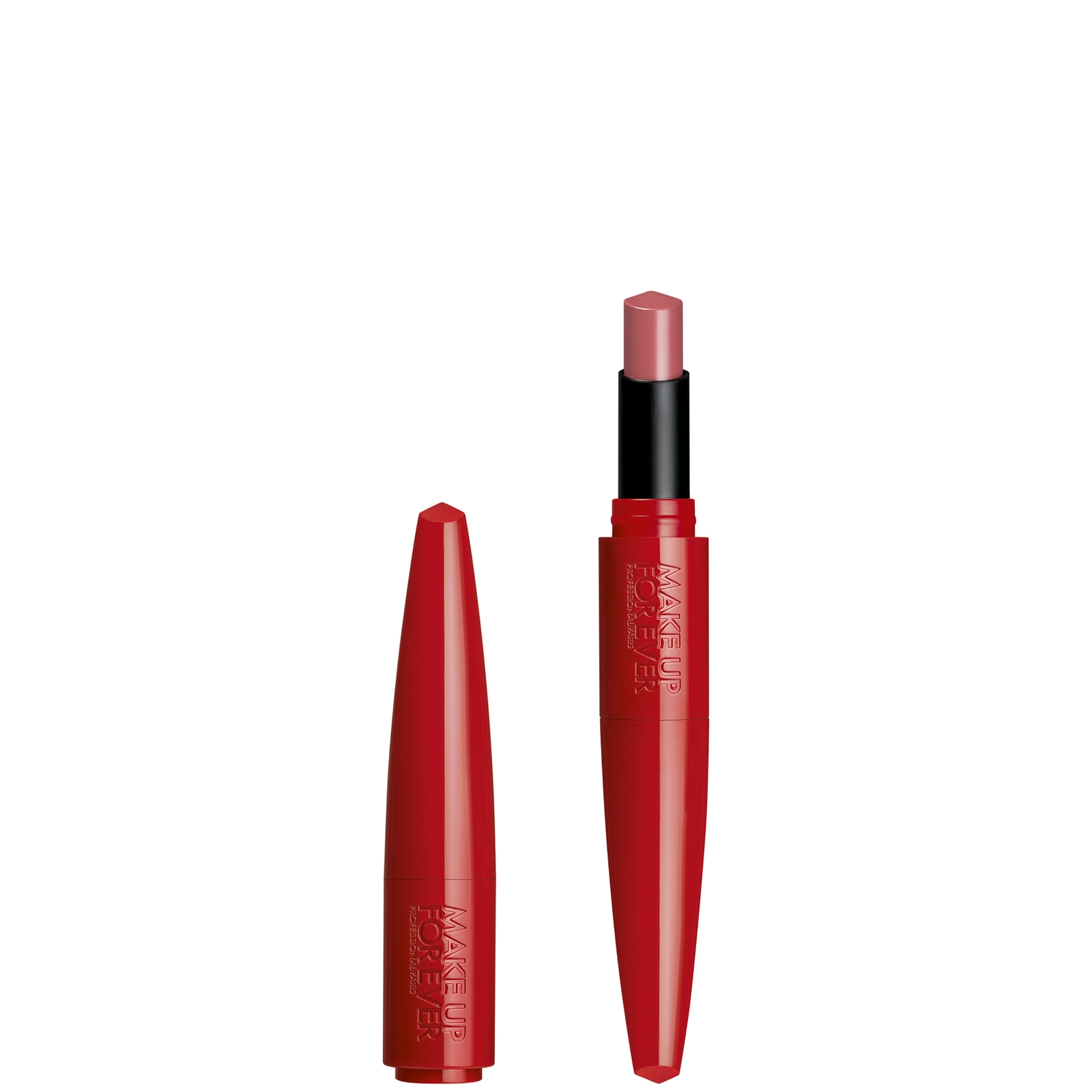 

Make Up For Ever Rouge Artist For Ever Satin Lipsticks (Various Shades) - Sassy Rhubarb