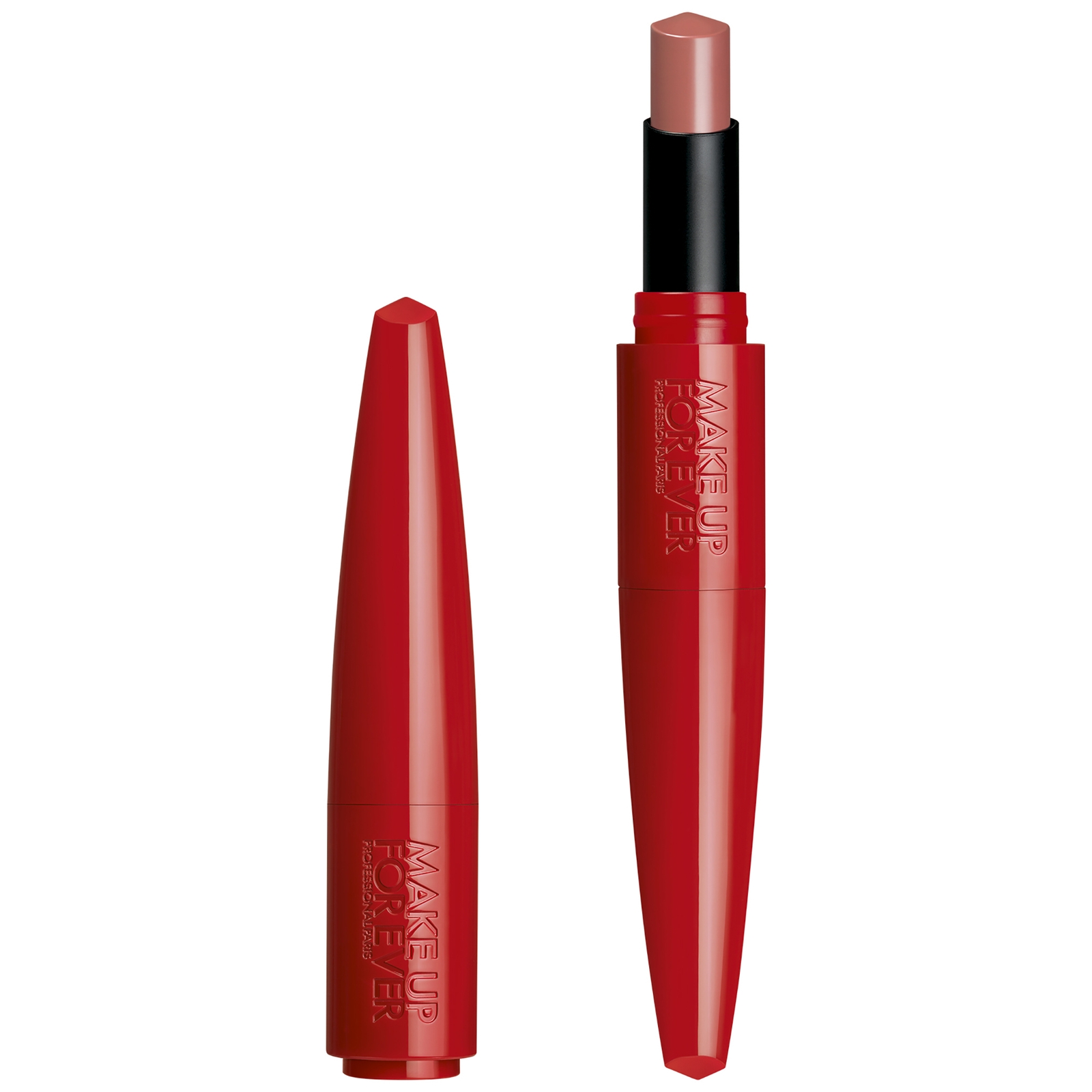 Make Up For Ever Rouge Artist For Ever Satin Lipsticks (Various Shades) - Lively Peony