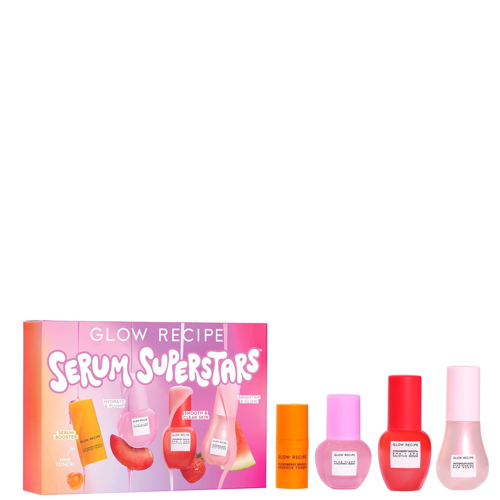 Glow Recipe Serum Superstars  (Worth £51)