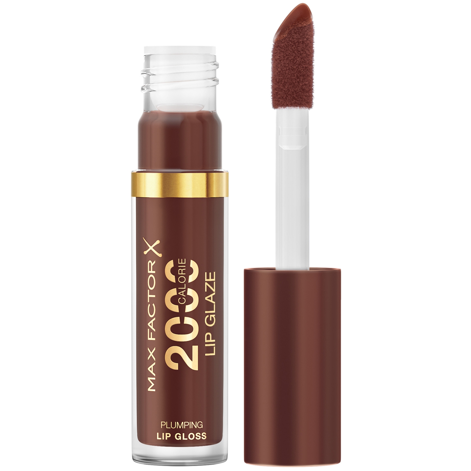 

Max Factor 2000 Calorie Lip Glaze Full Shine Tinted Lip Gloss 4.4ml (Various Shades) - Chocolate Glow