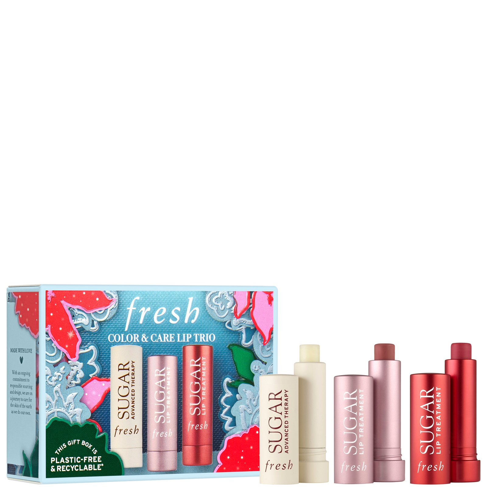 

Fresh Color and Care Lip Trio