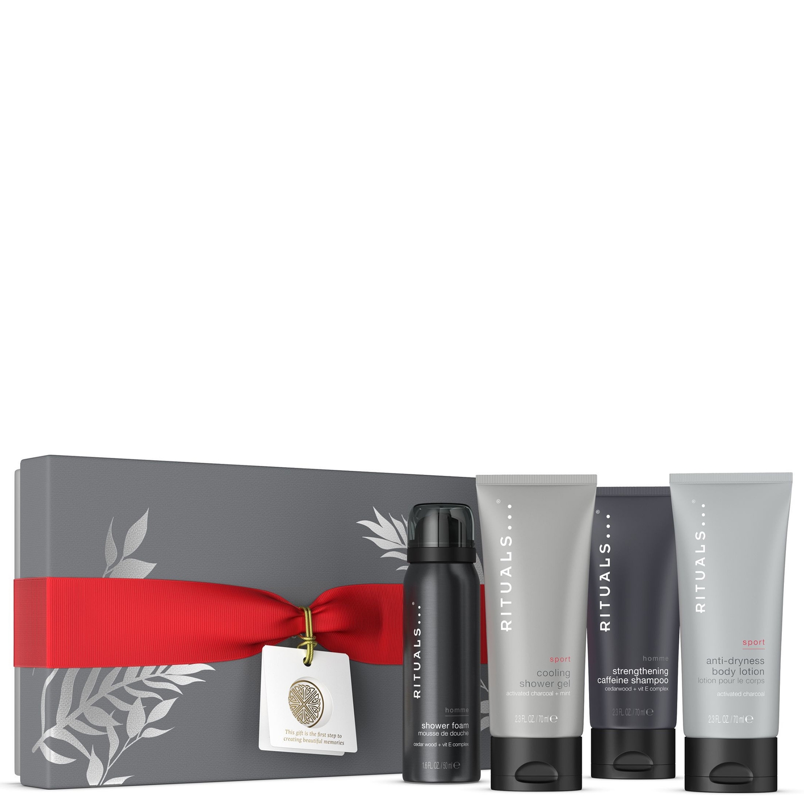 Rituals Homme & Sport Collection Men's Aromatic Small Bath And Body Gift Set (worth £30.70)