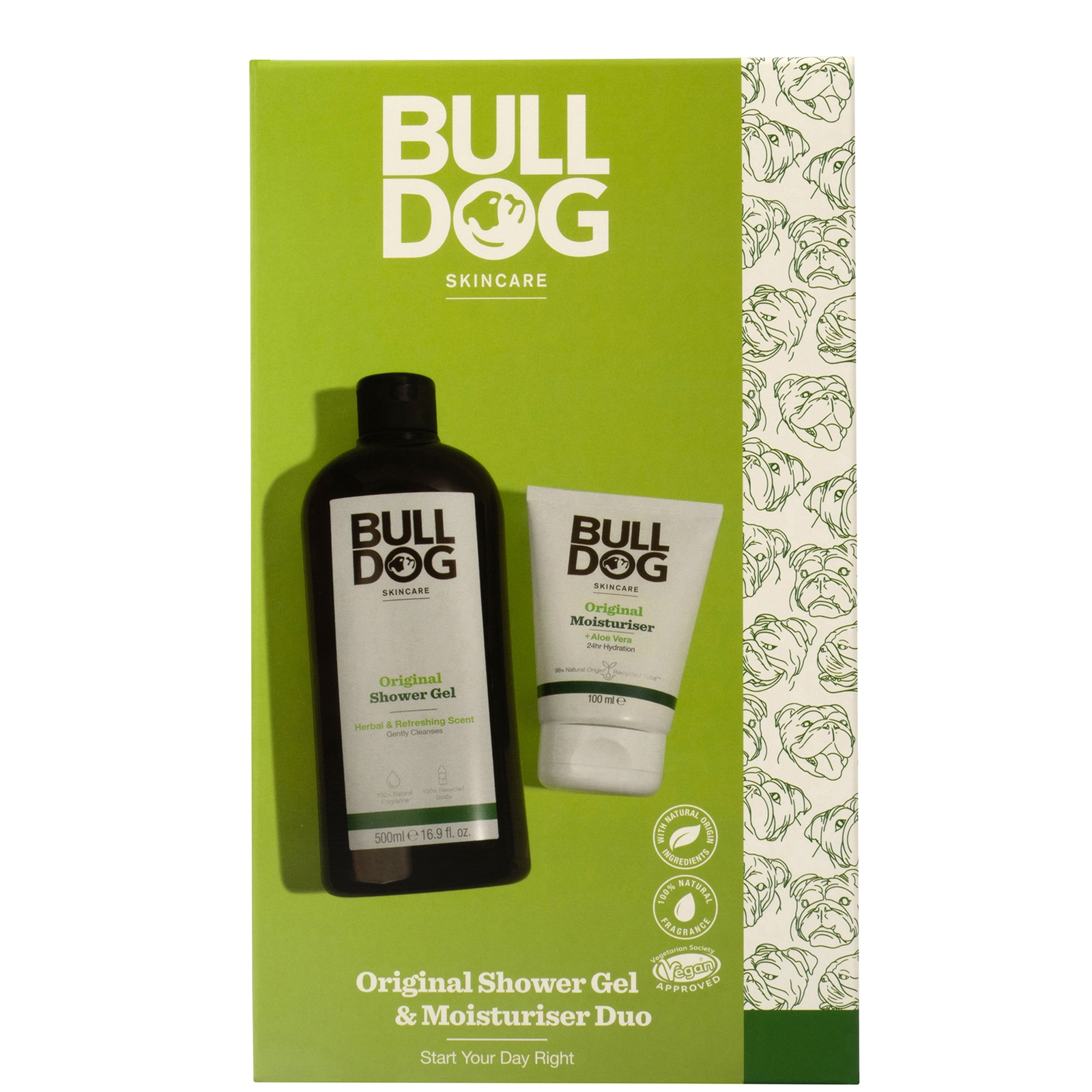 

Bulldog Skincare for Men Moisturiser and Shower Gel Duo