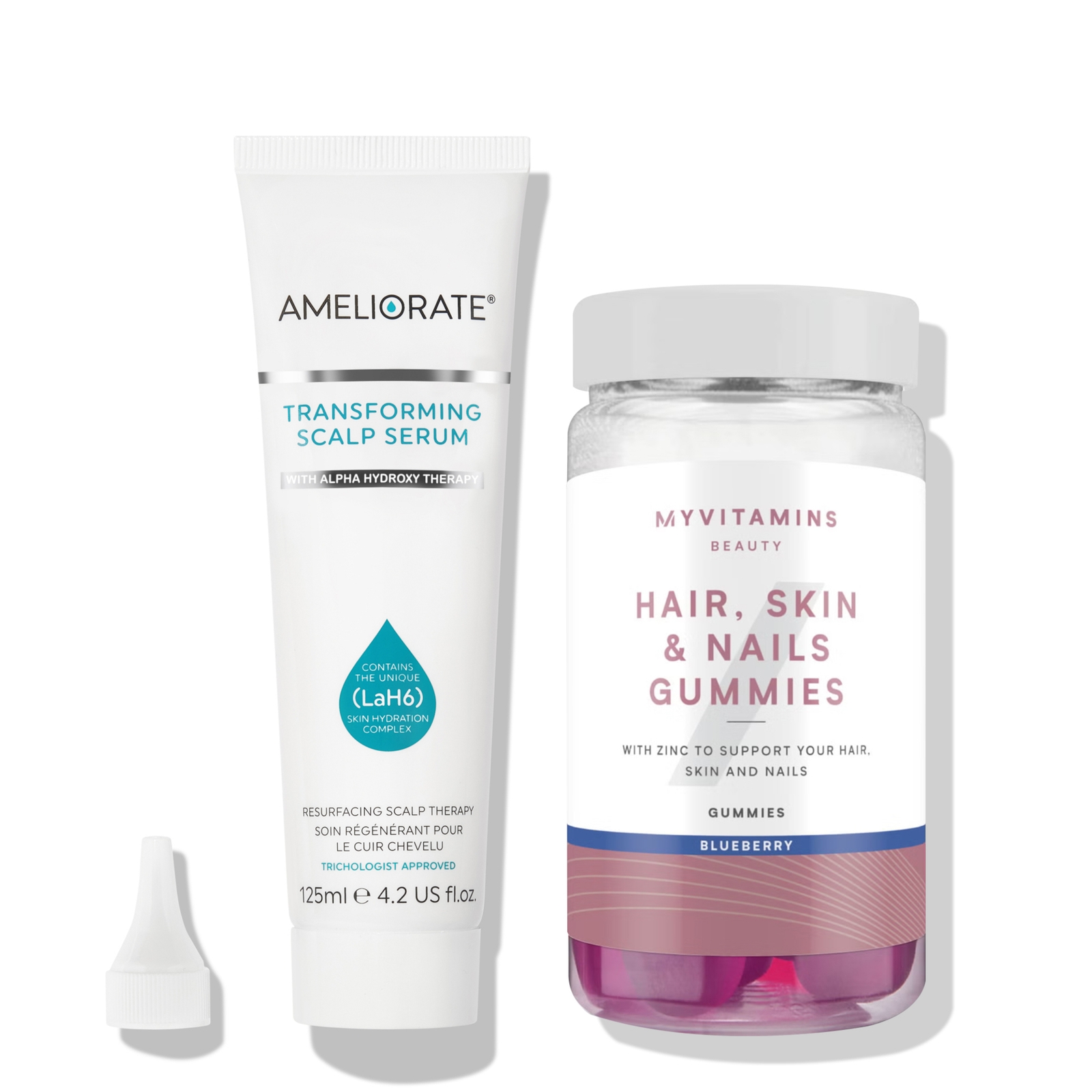 

AMELIORATE x Myvitamins Hair and Scalp Bundle