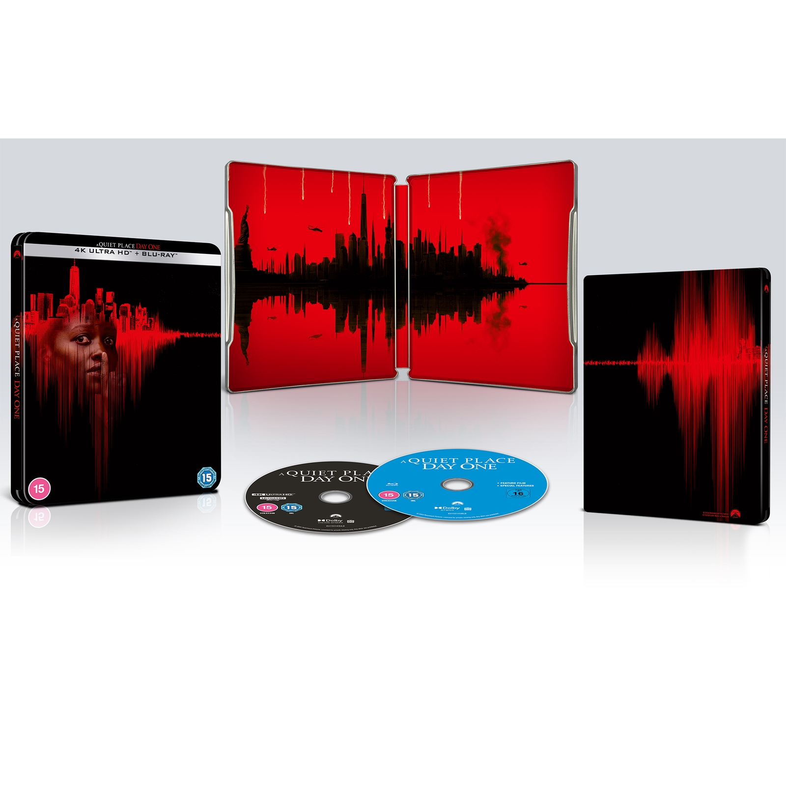 Click to view product details and reviews for A Quiet Place Day One 4k Ultra Hd Steelbook Includes Blu Ray.