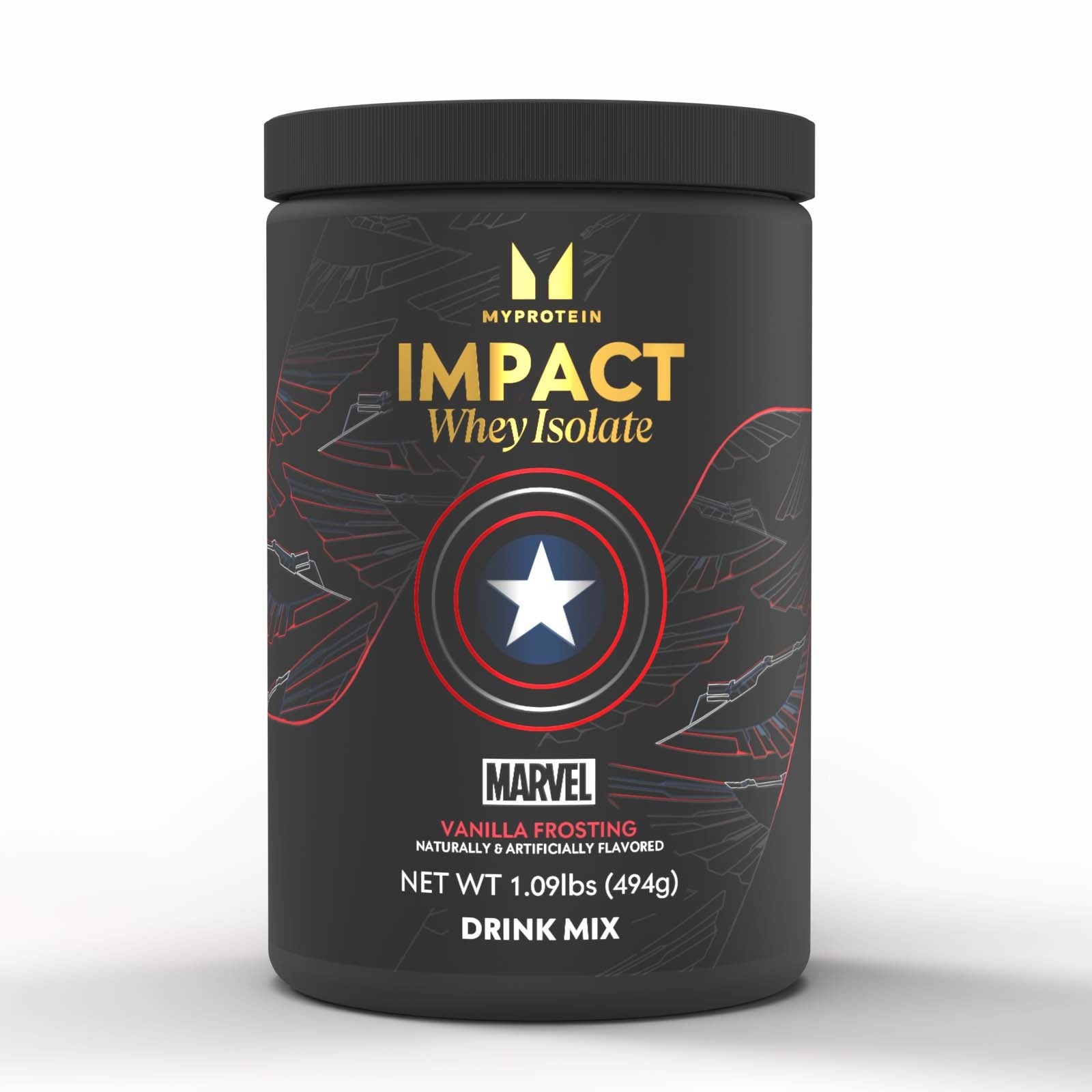 Myprotein Impact Whey Isolate - MARVEL - 17servings - Vanilla Frosting