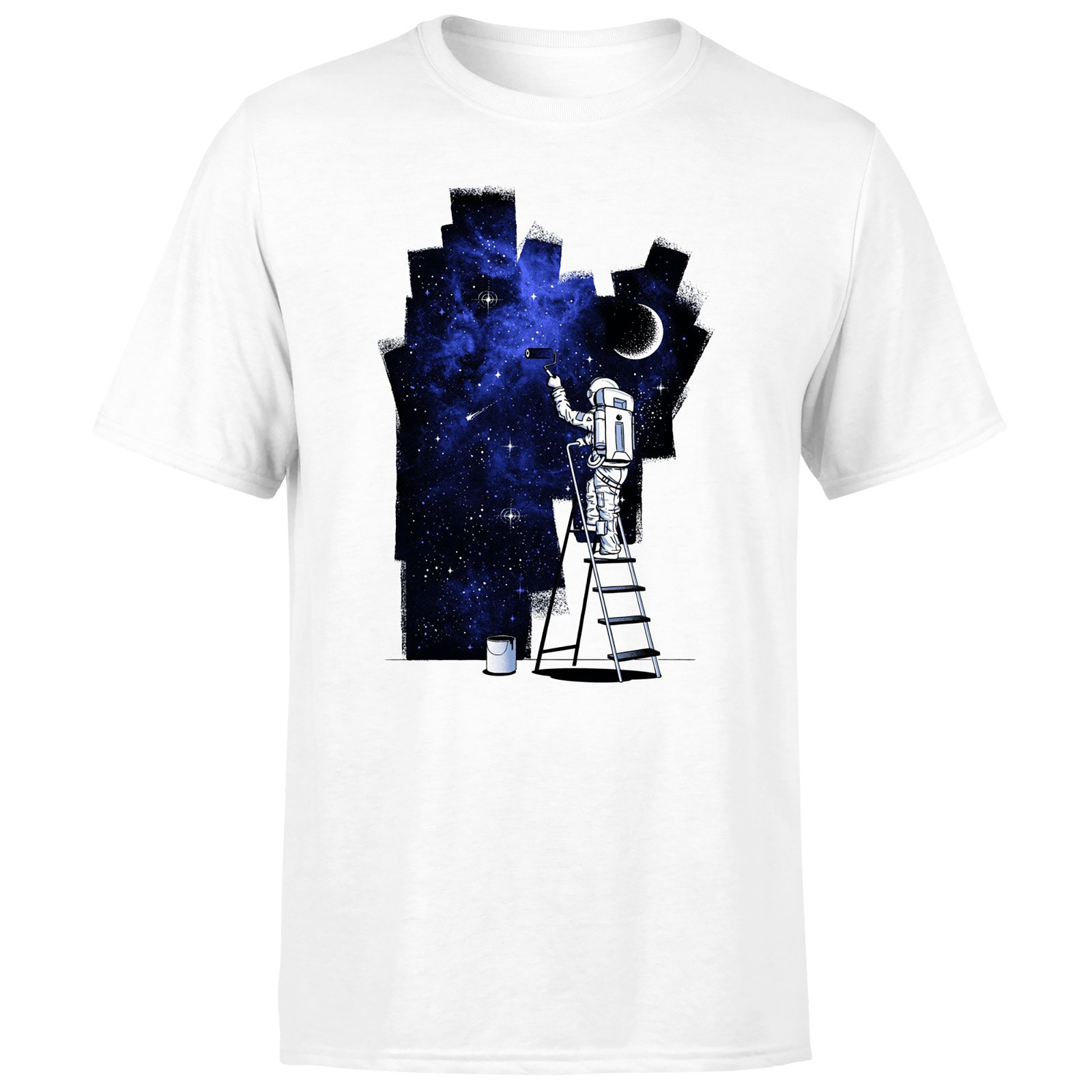 Threadless x IWOOT Imagined Universe Men's T-Shirt - White - XL